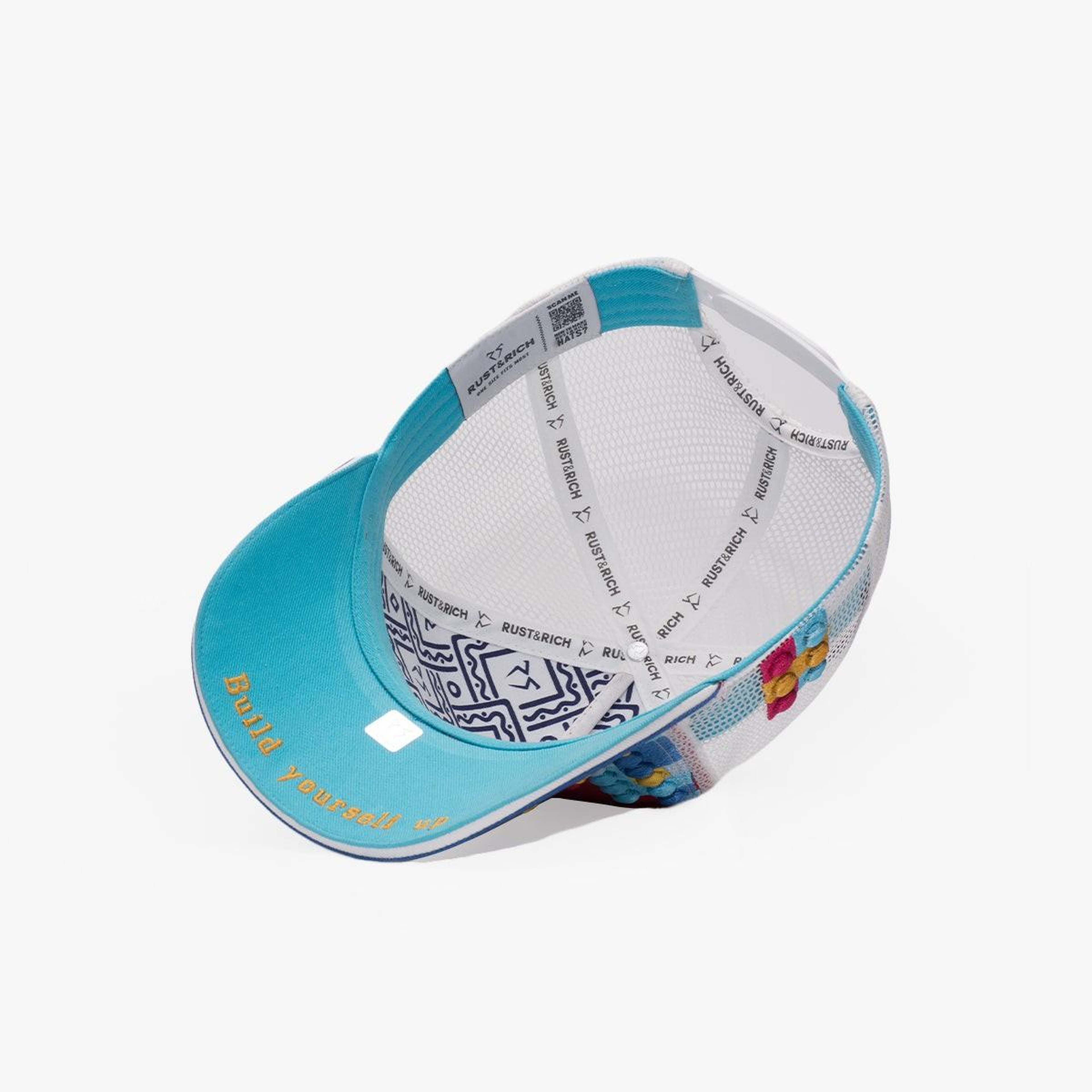 RustandRich Kadın Erkek Kırmızı Trucker Şapka-Urban Collection-Ego