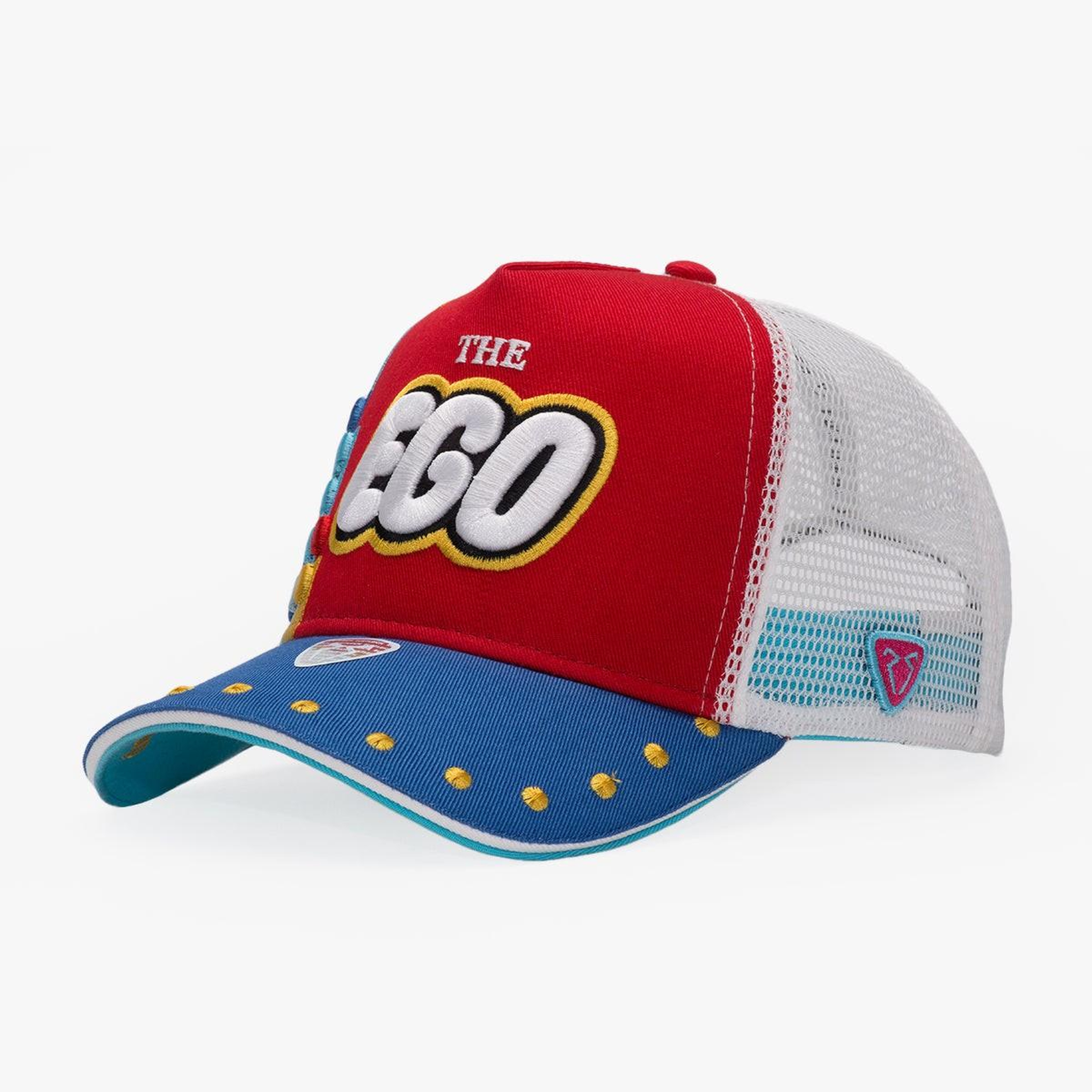 RustandRich Kadın Erkek Kırmızı Trucker Şapka-Urban Collection-Ego