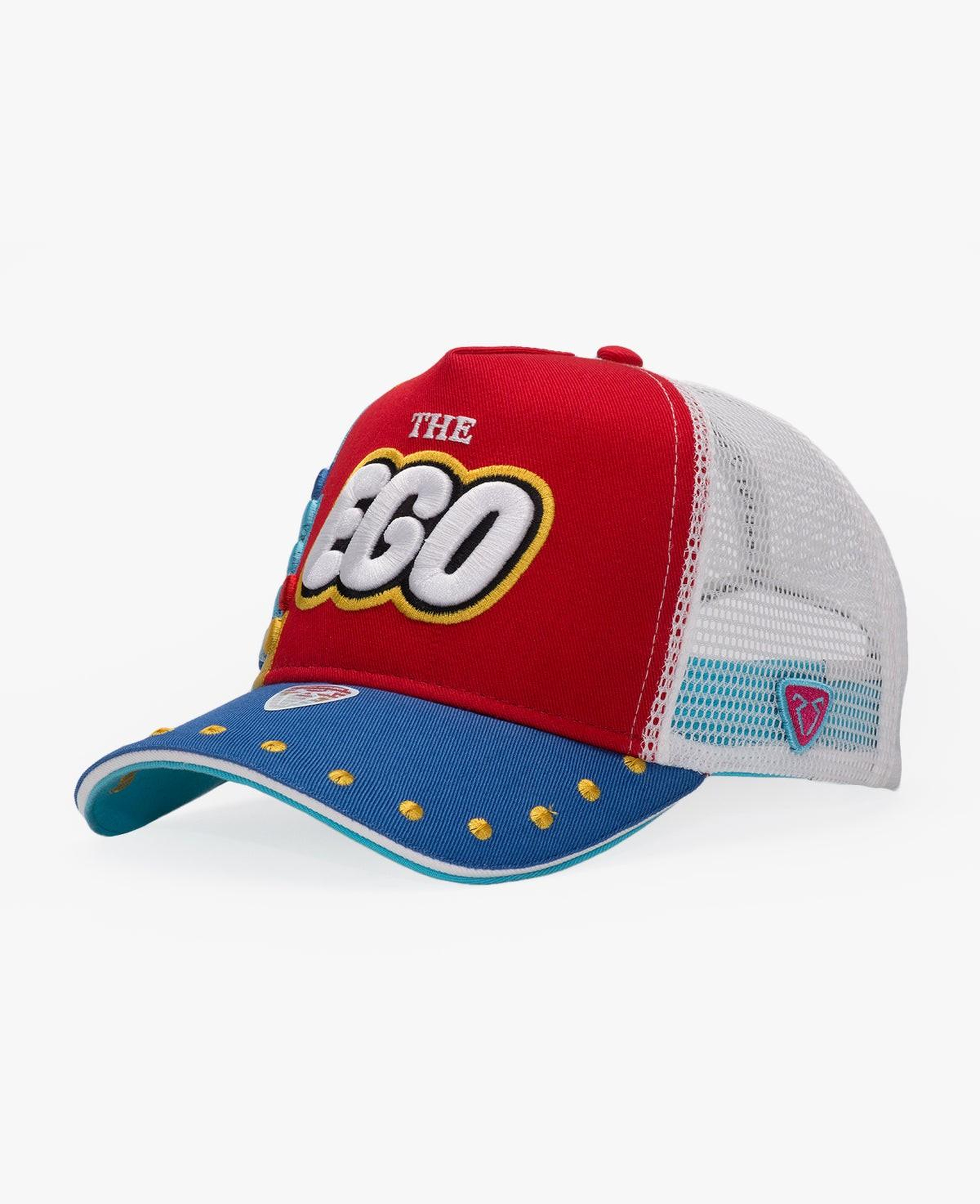 RustandRich Kadın Erkek Kırmızı Trucker Şapka-Urban Collection-Ego
