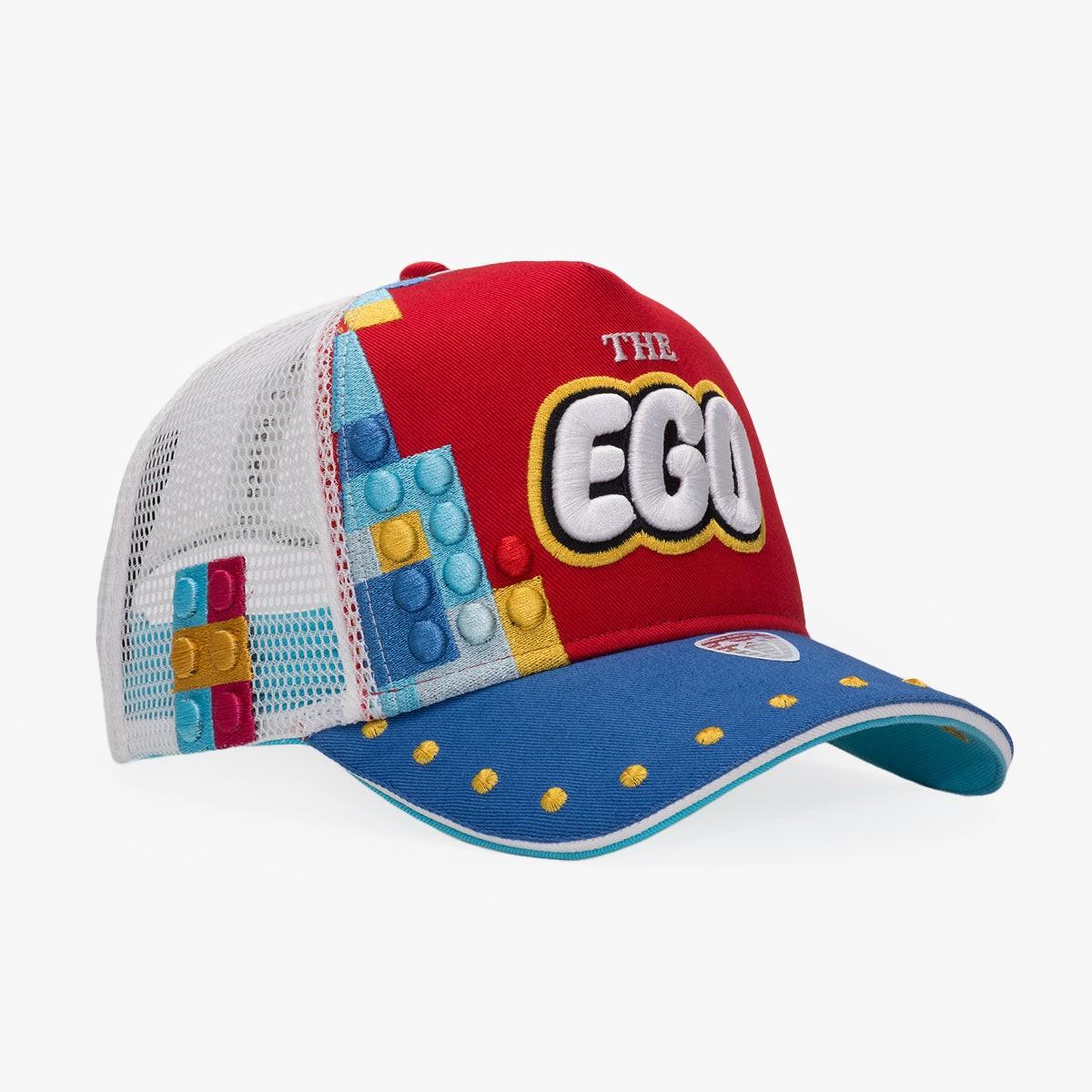 RustandRich Kadın Erkek Kırmızı Trucker Şapka-Urban Collection-Ego