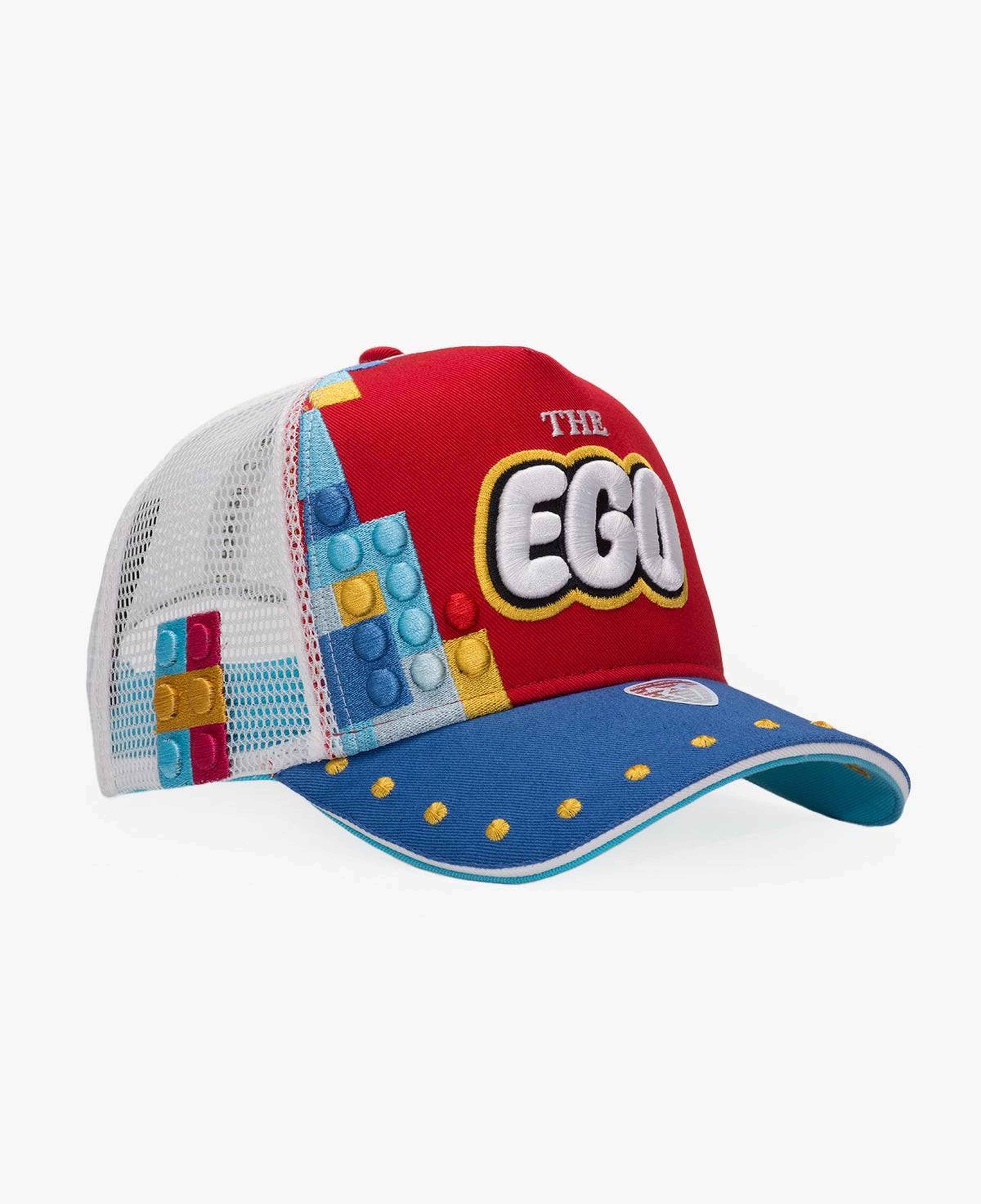 RustandRich Kadın Erkek Kırmızı Trucker Şapka-Urban Collection-Ego