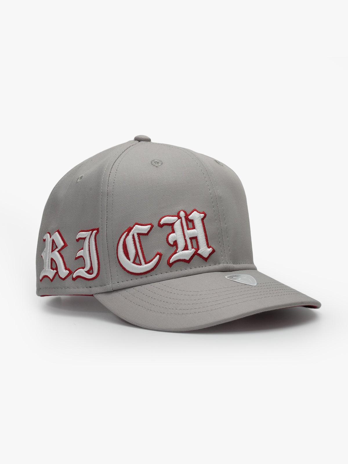 RustandRich Kadın Erkek Gri Baseball Şapka-Urban Collection-Gothic