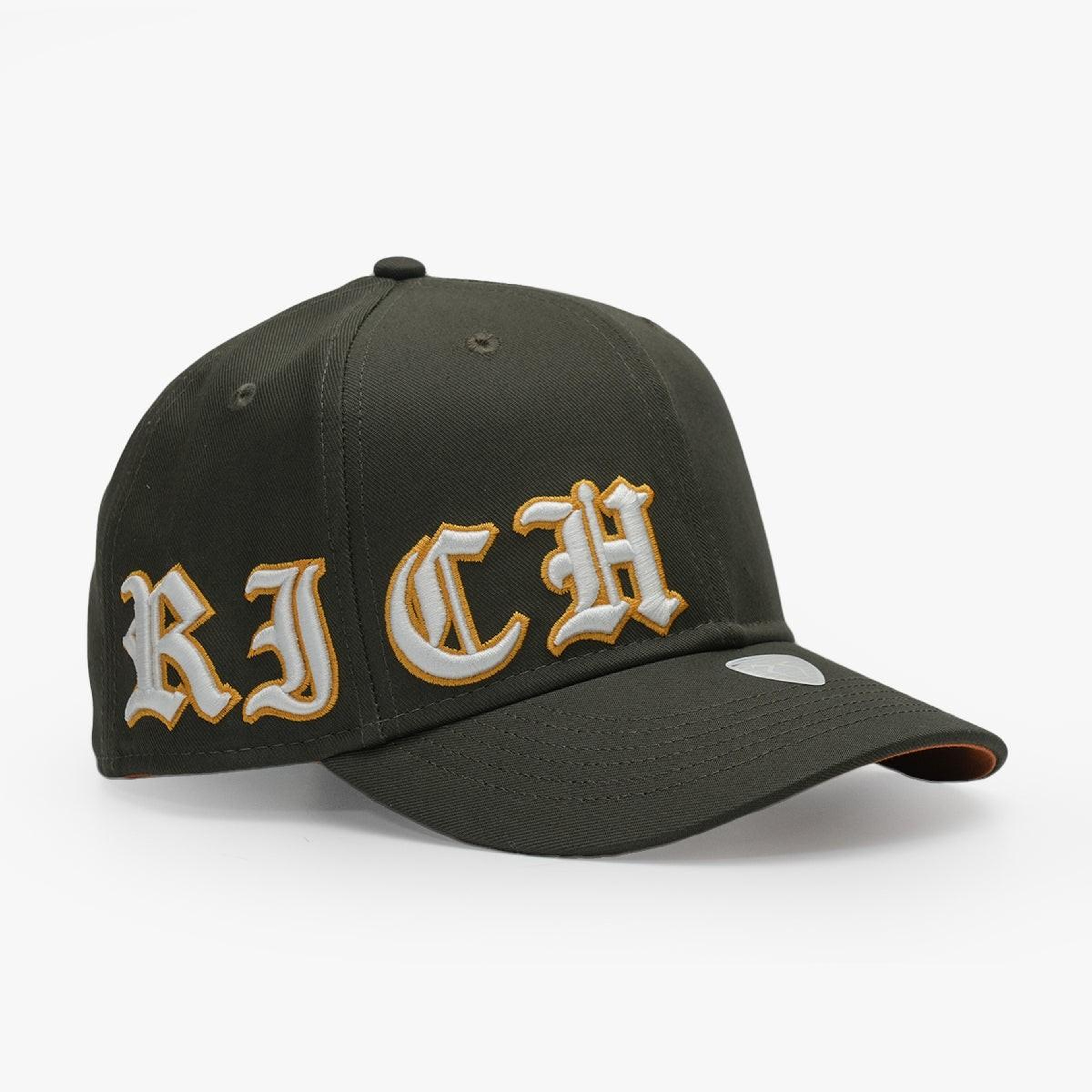 RustandRich Kadın Erkek Haki Baseball Şapka-Urban Collection-Gothic