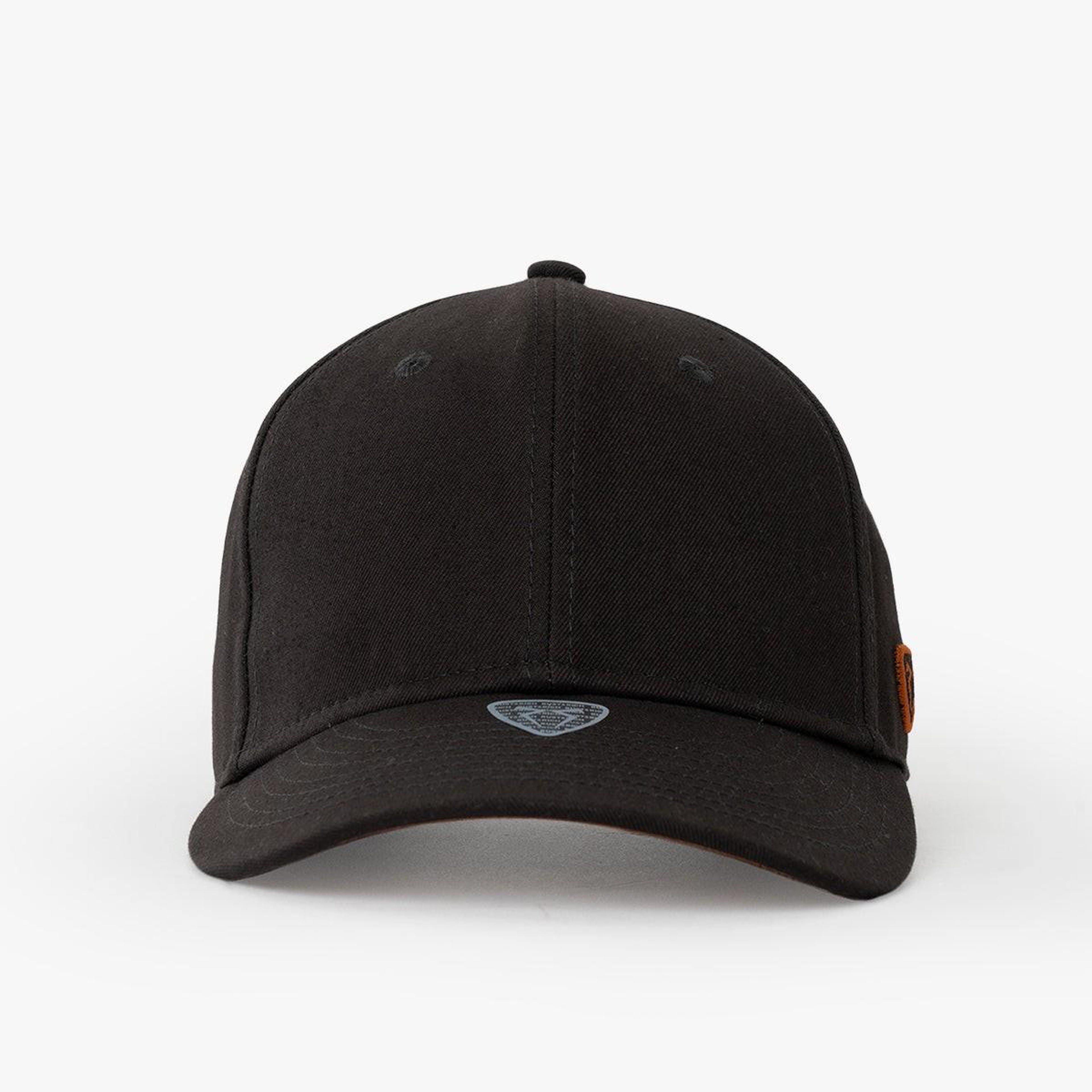 RustandRich Kadın Erkek Kahverengi Baseball Şapka-Curved Visor-Timeless Collection-Basic