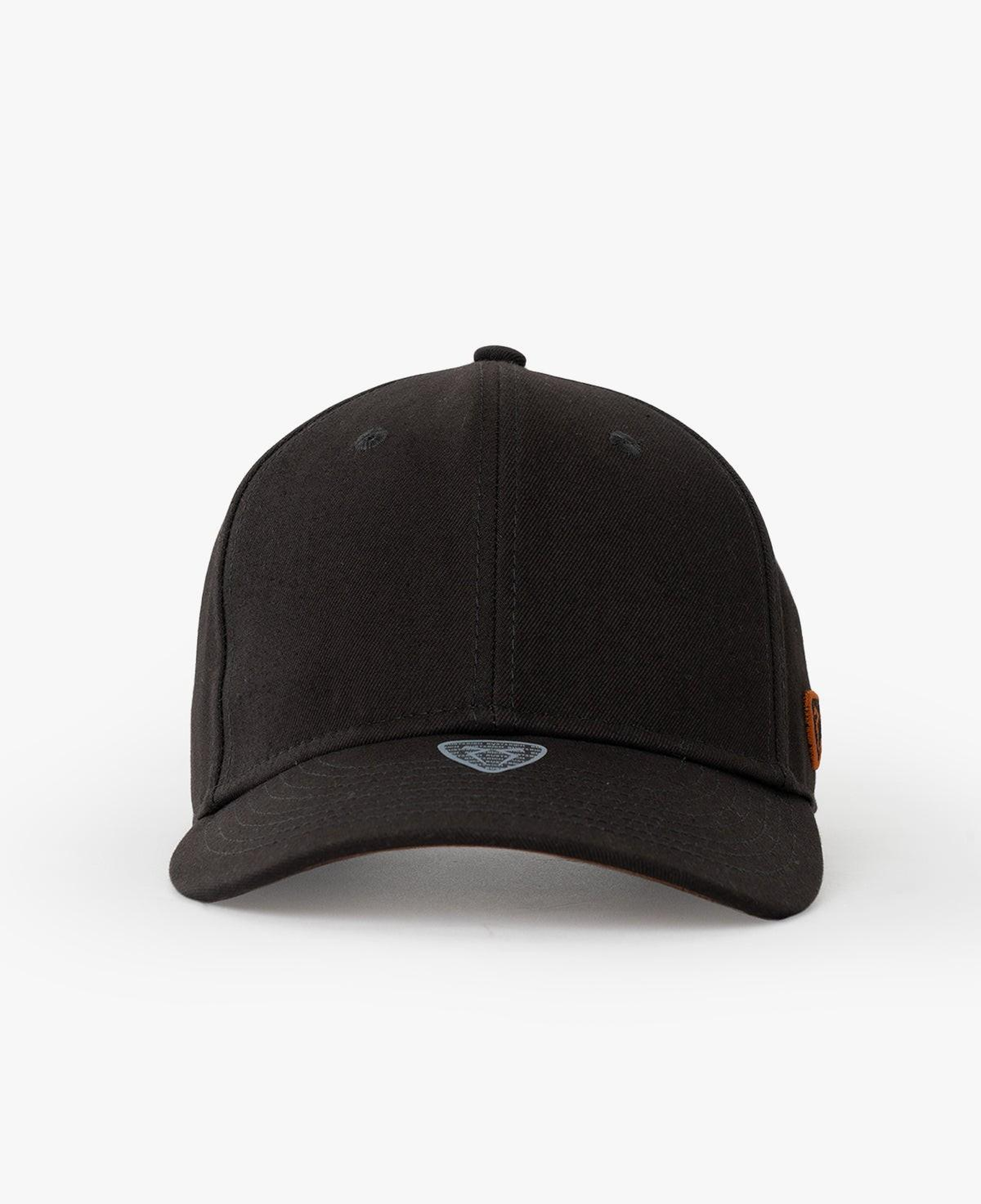 RustandRich Kadın Erkek Kahverengi Baseball Şapka-Curved Visor-Timeless Collection-Basic