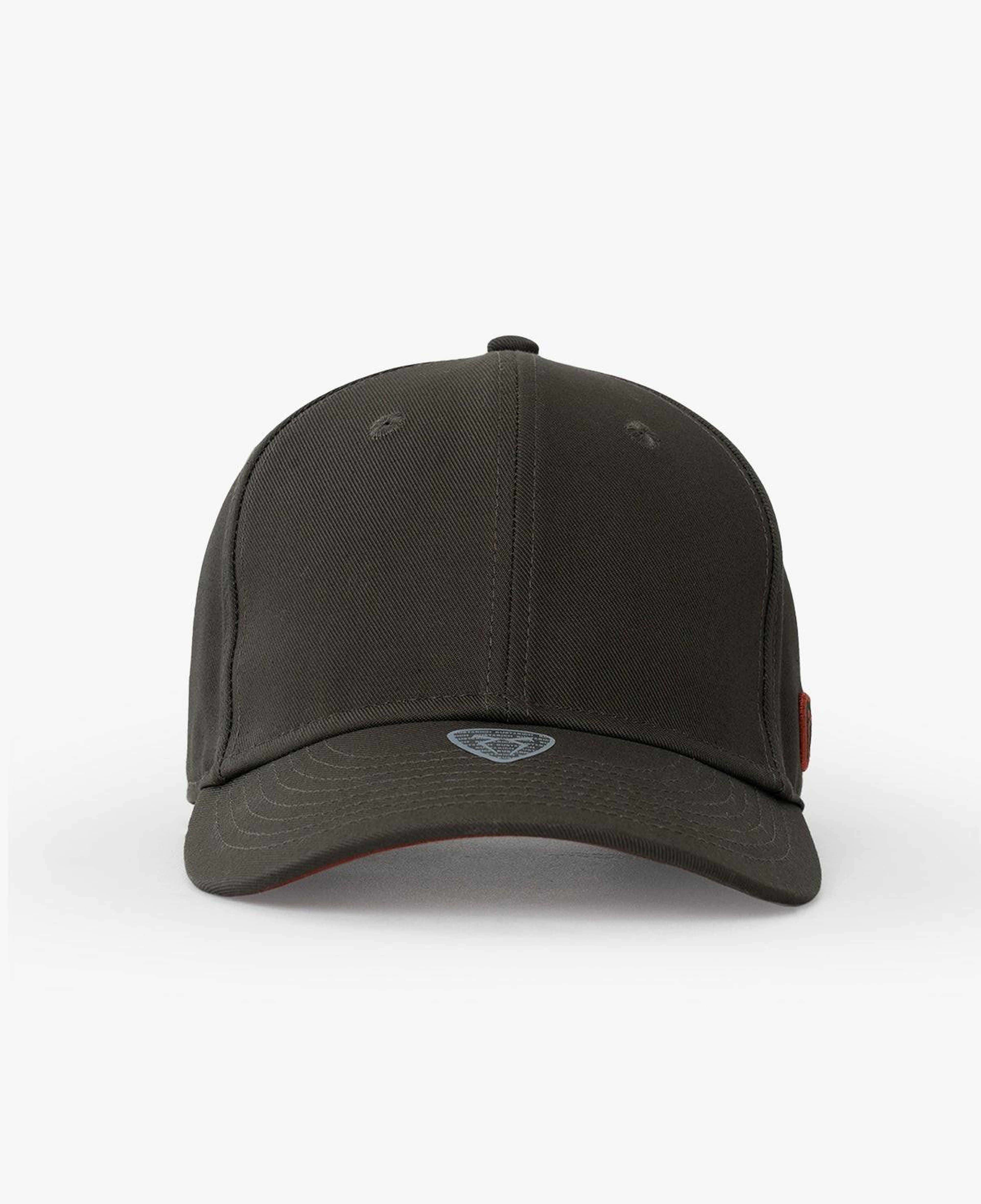 RustandRich Kadın Erkek Haki Baseball Şapka-Curved Visor-Timeless Collection-Basic