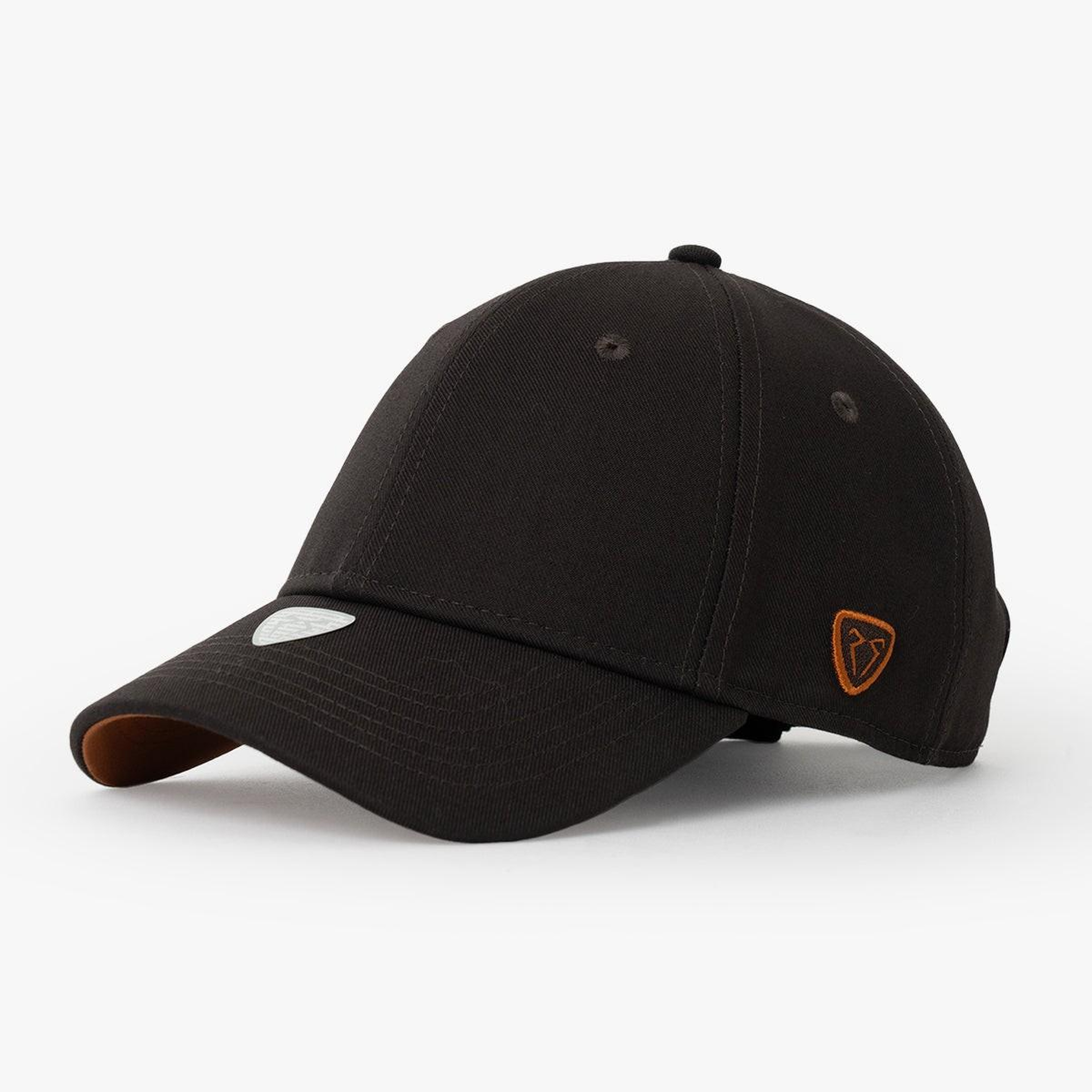 RustandRich Kadın Erkek Kahverengi Baseball Şapka-Timeless Collection-Basic