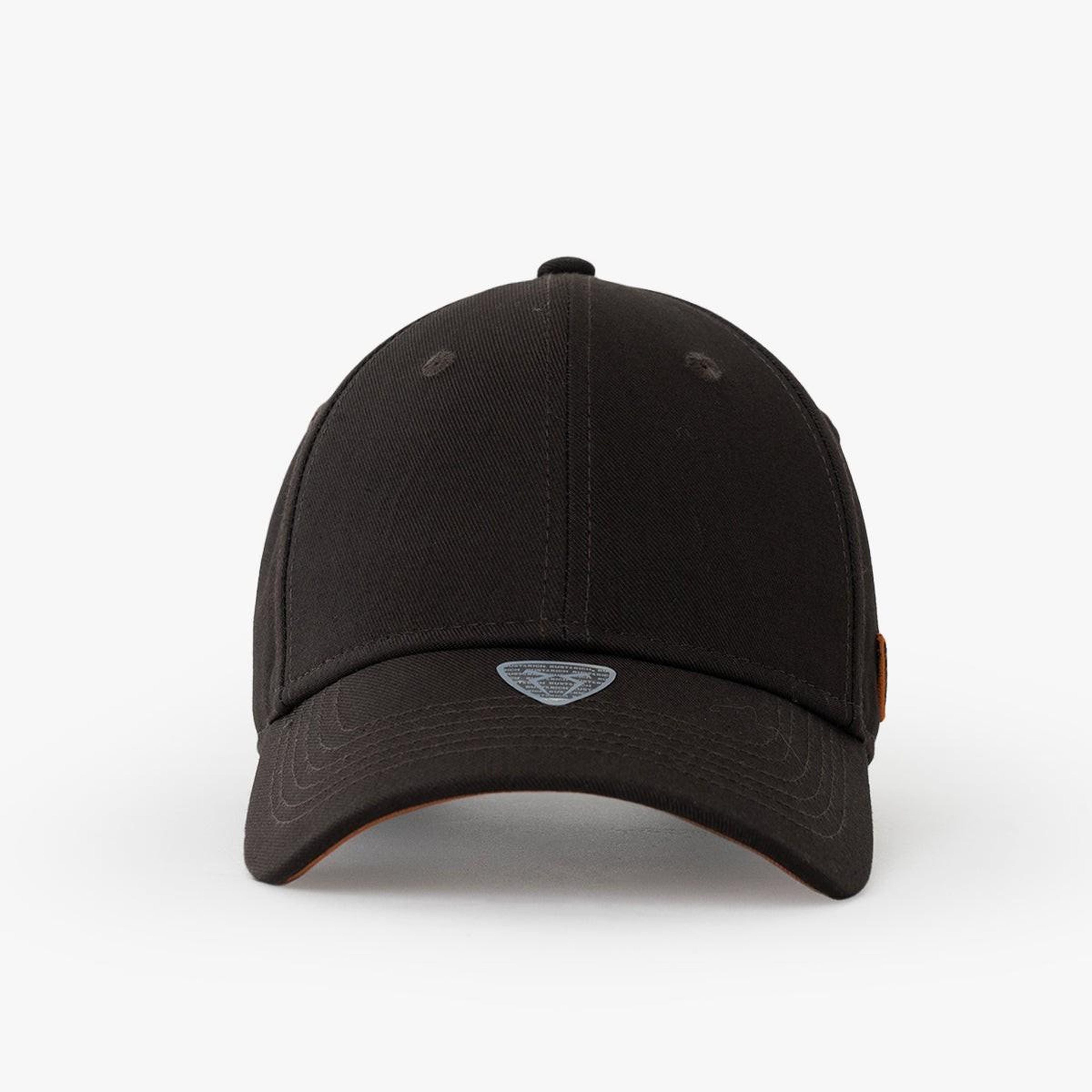 RustandRich Kadın Erkek Kahverengi Baseball Şapka-Timeless Collection-Basic