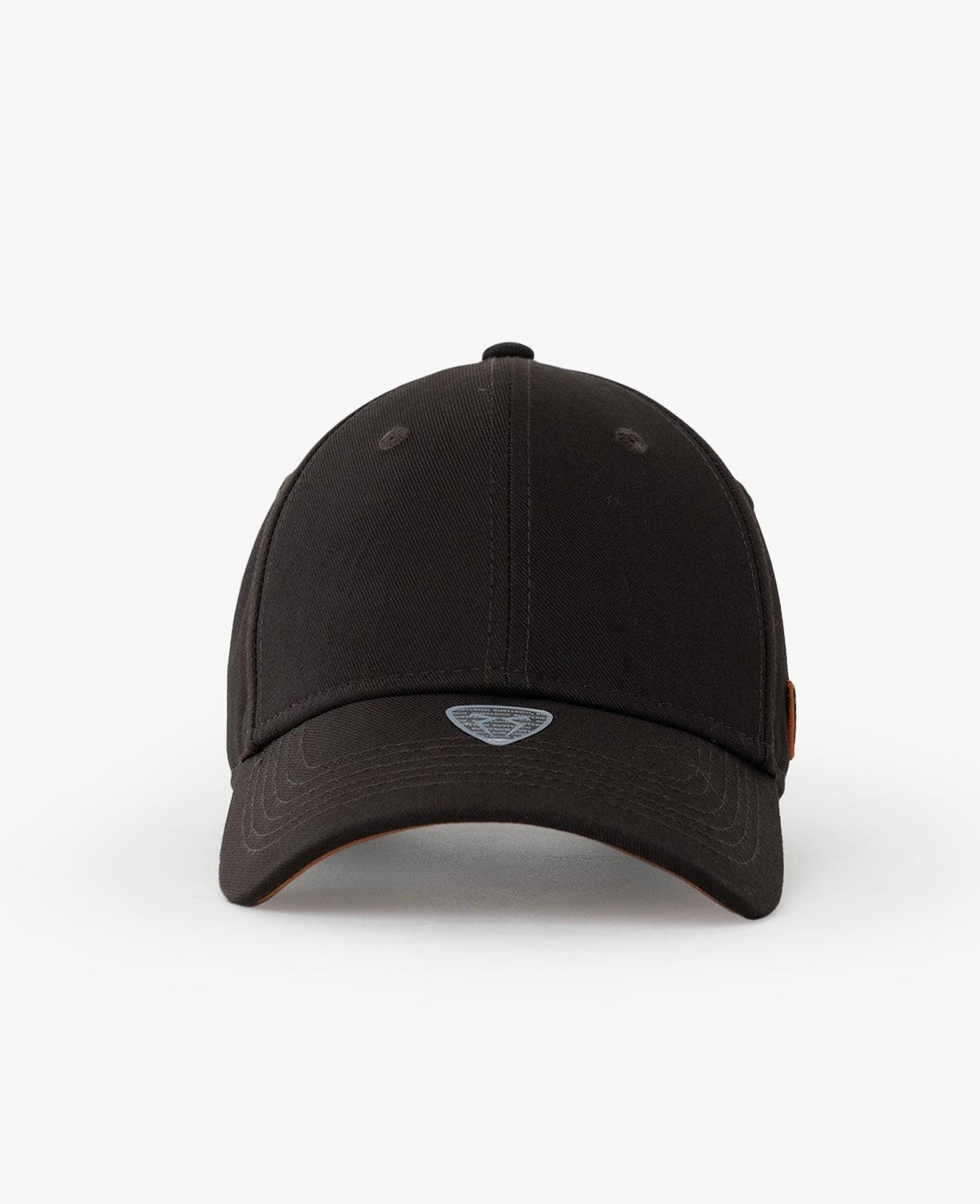 RustandRich Kadın Erkek Kahverengi Baseball Şapka-Timeless Collection-Basic