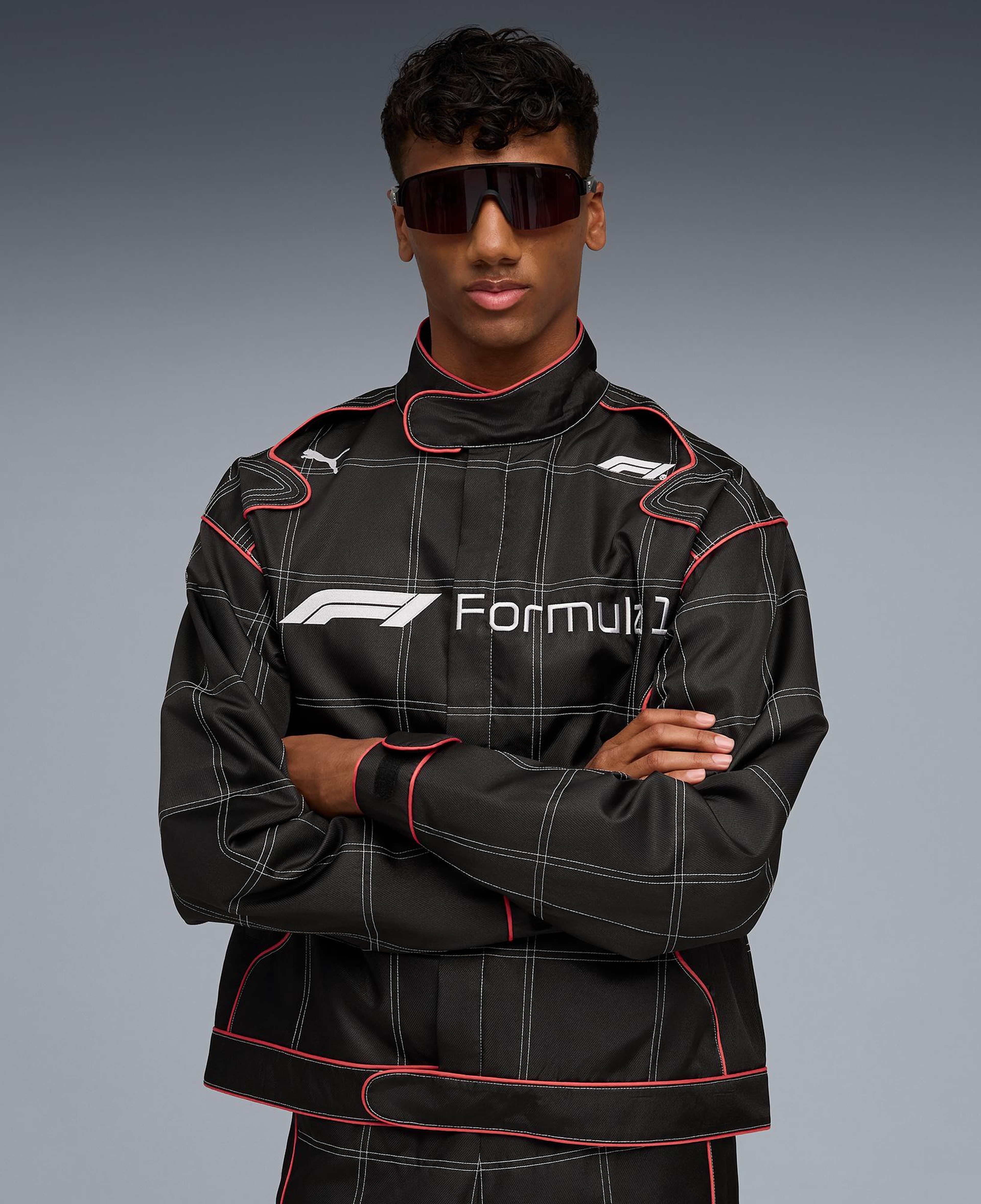 Puma F1 Lifestyle Racing Erkek Siyah Ceket