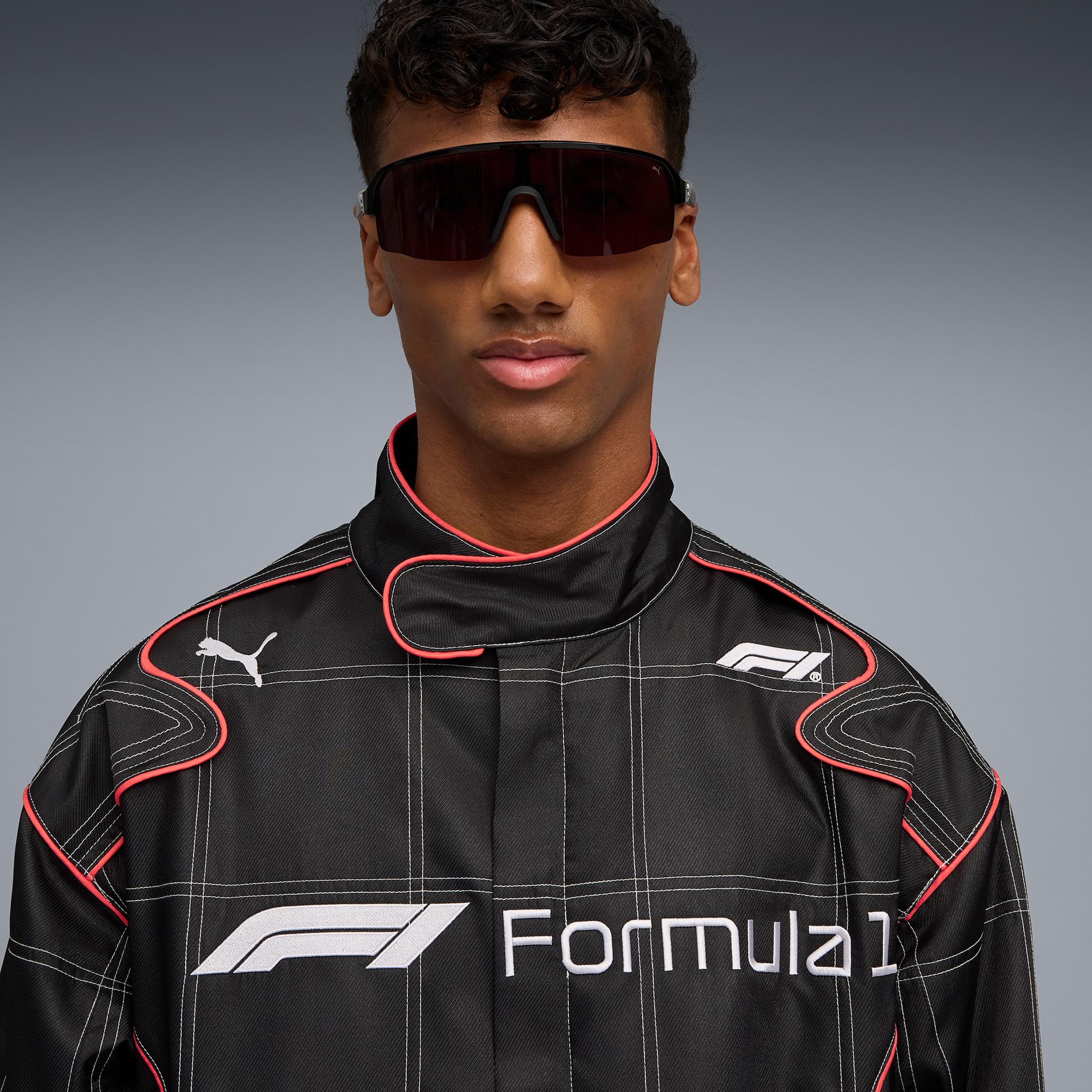 Puma F1 Lifestyle Racing Erkek Siyah Ceket