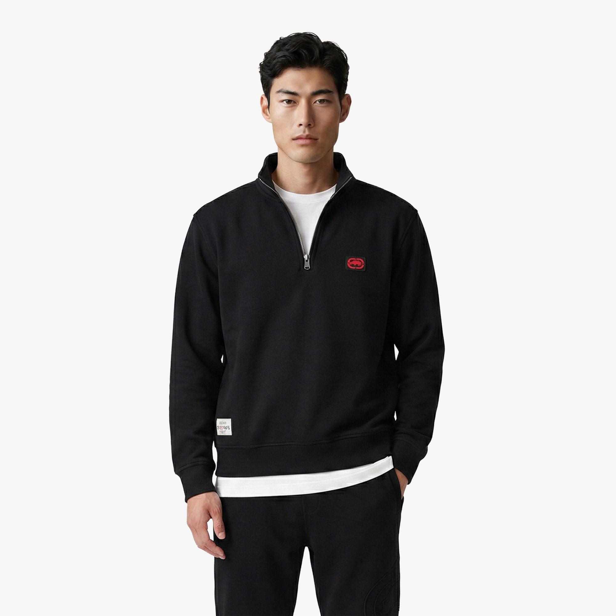 Ecko Cypress Erkek Siyah Sweatshirt