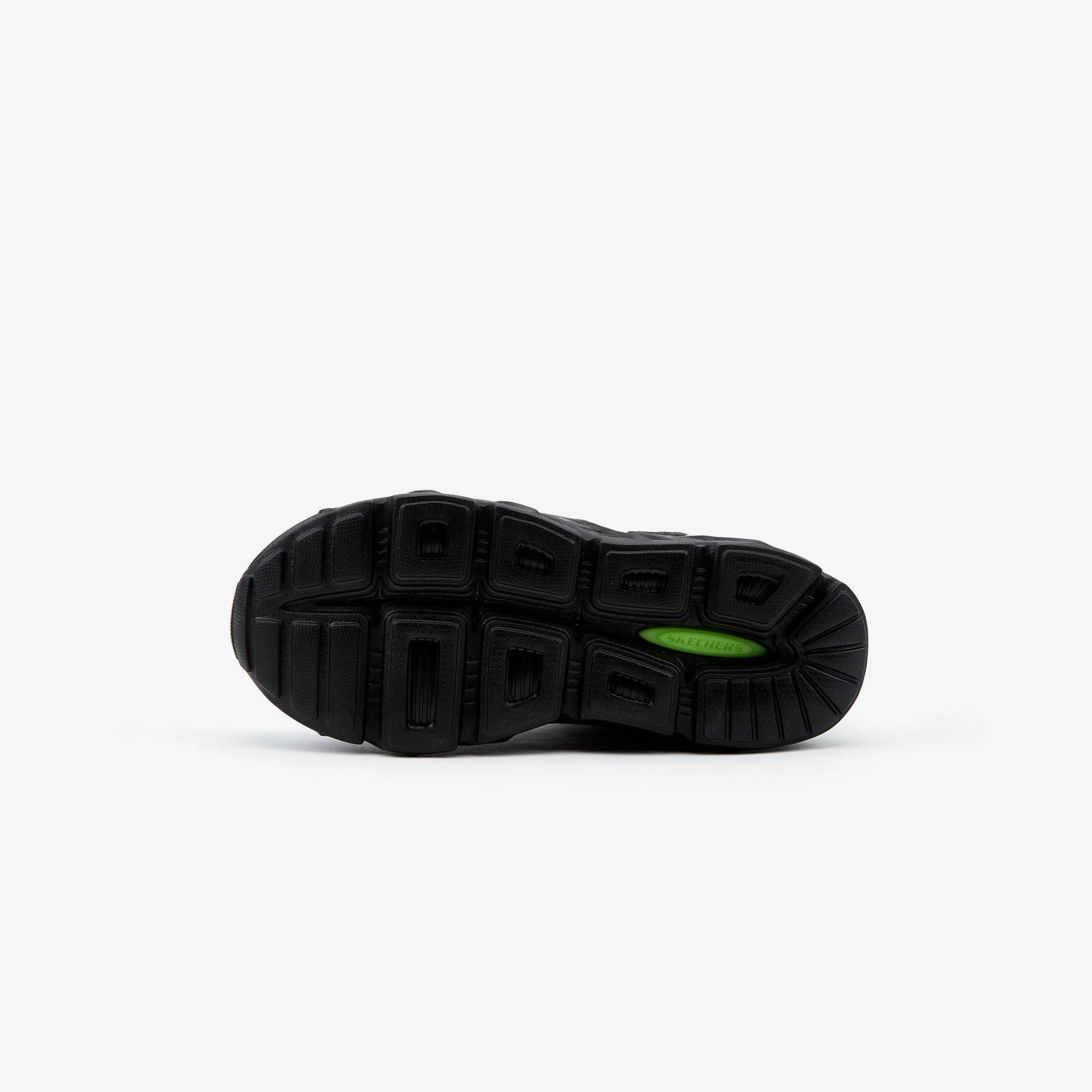 Skechers Tech-Grip Çocuk Siyah Bot