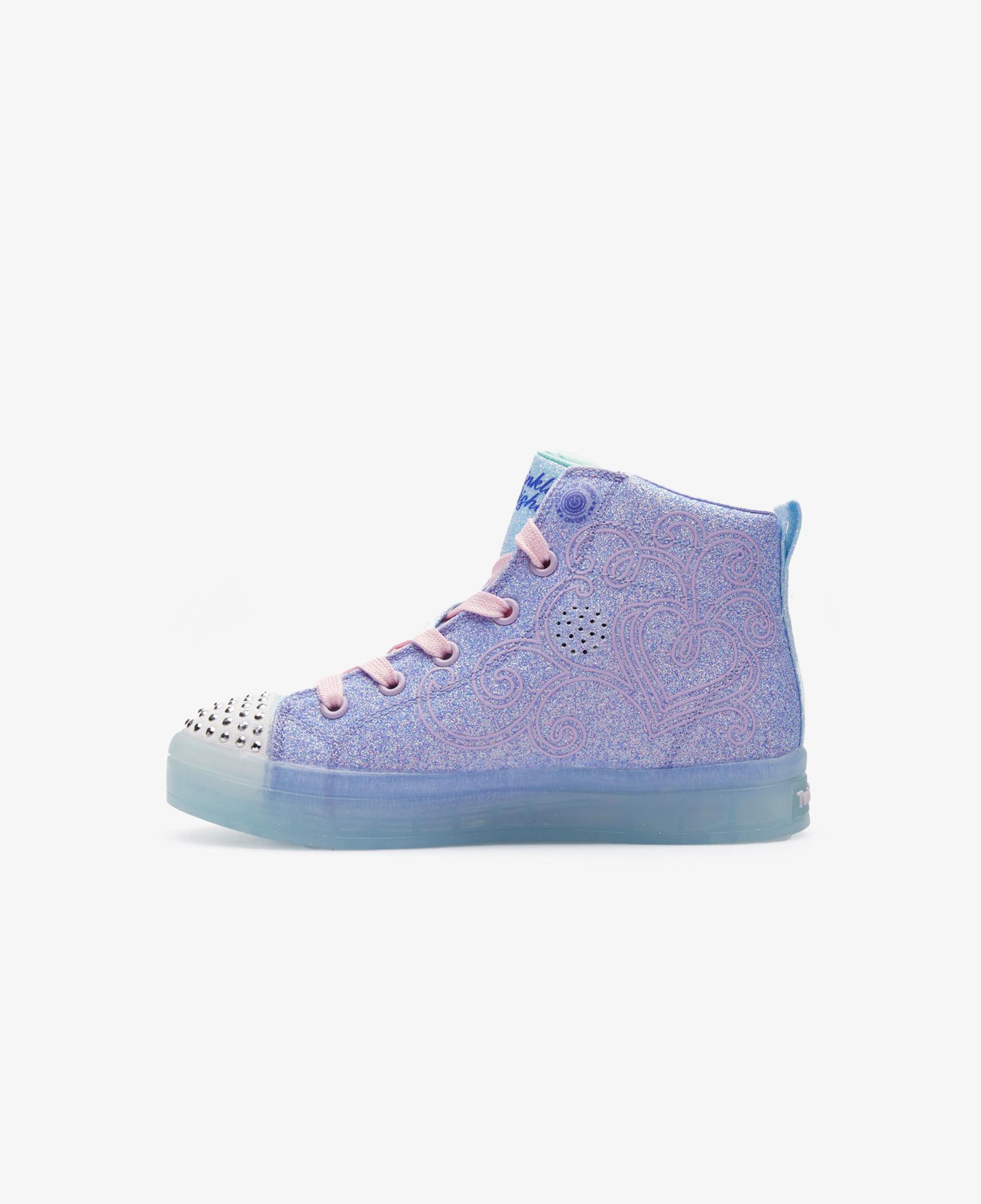 Skechers Twi-Lites 2.0 Twinkle Wishe Çocuk Mavi Işıklı Spor Ayakkabı