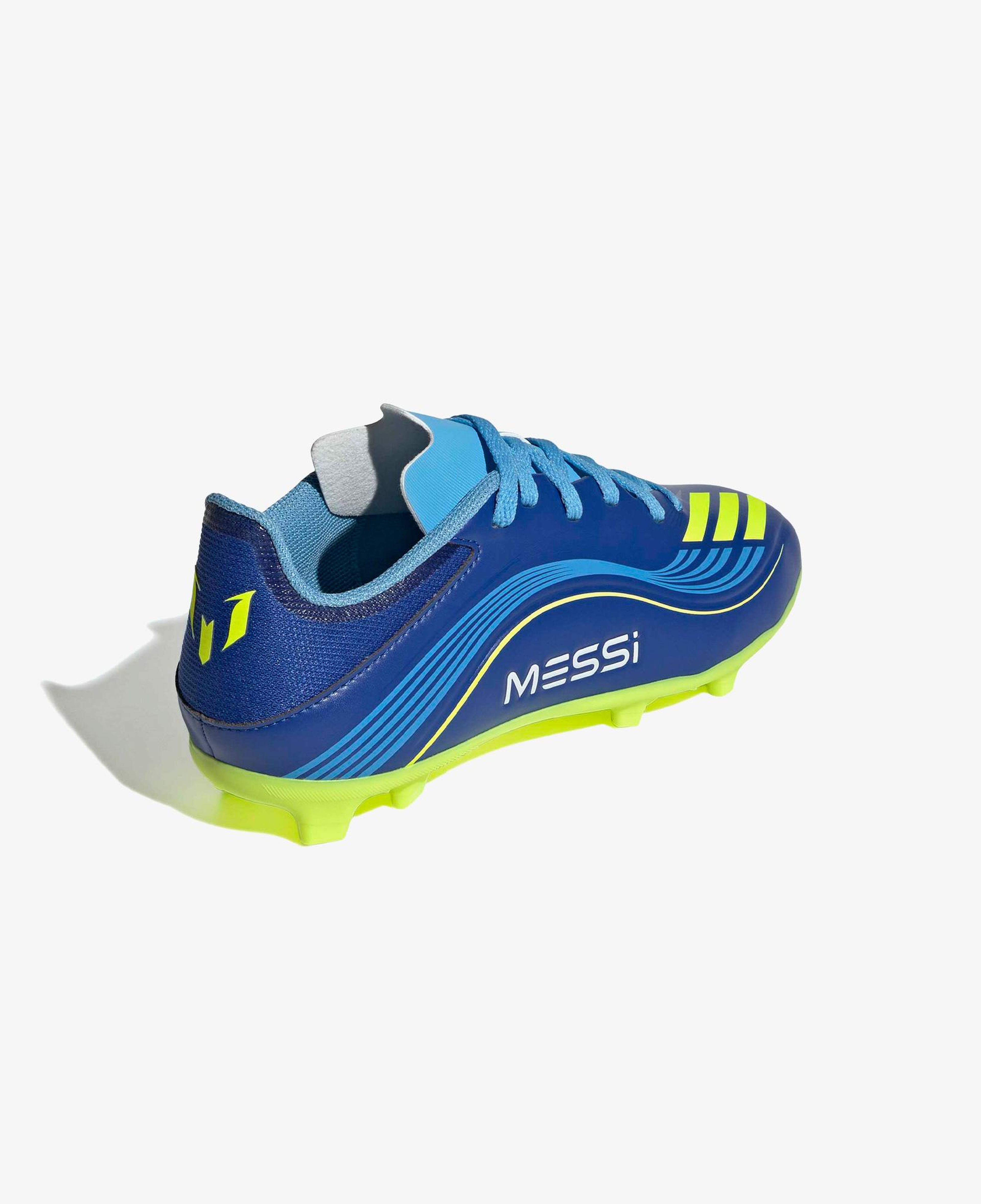 adidas F50 Messi Essential League Fg/Mg Çocuk Mavi Krampon