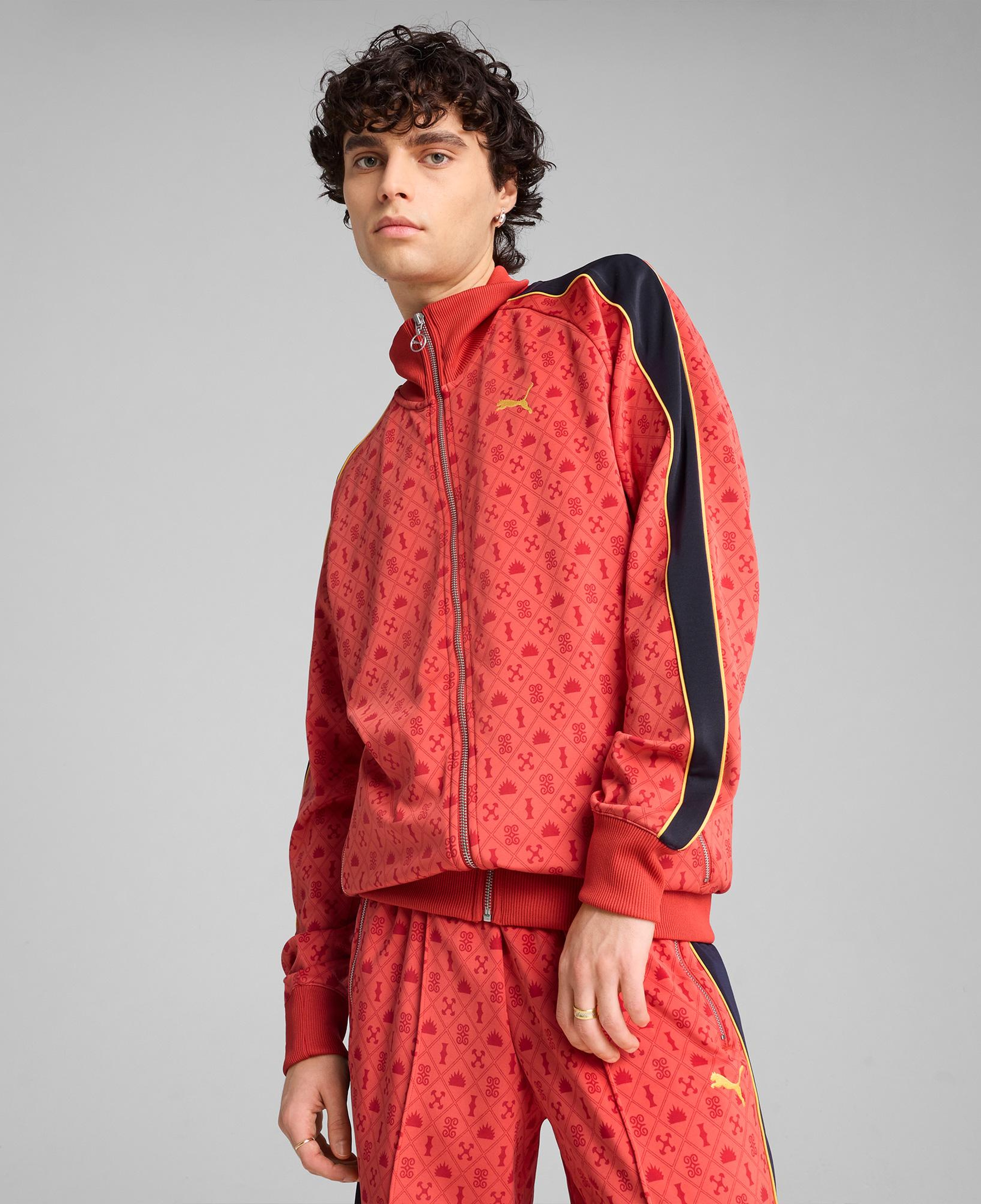 Puma T7 Track Erkek Kırmızı Ceket