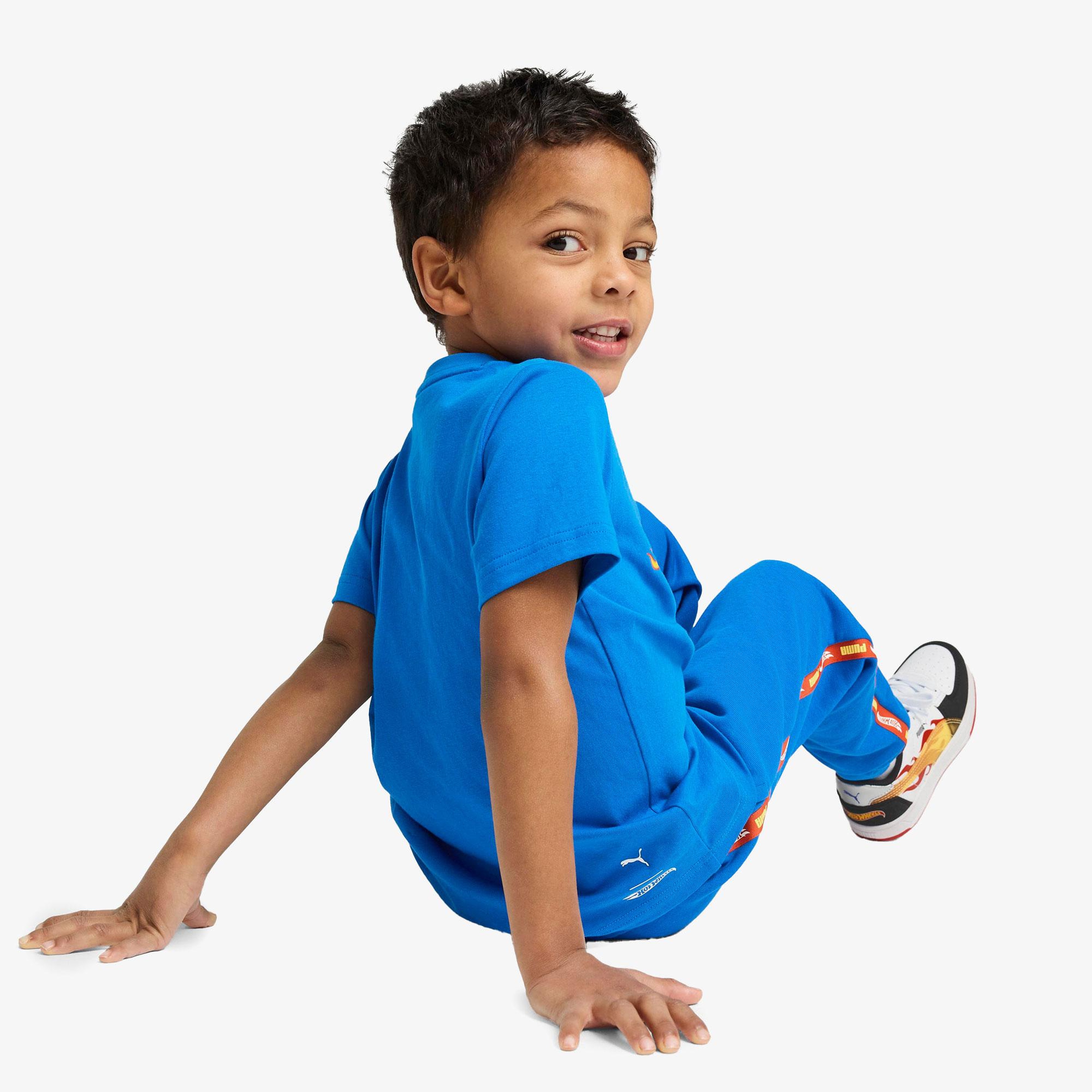 Puma X Hot Wheels Çocuk Lacivert T-Shirt
