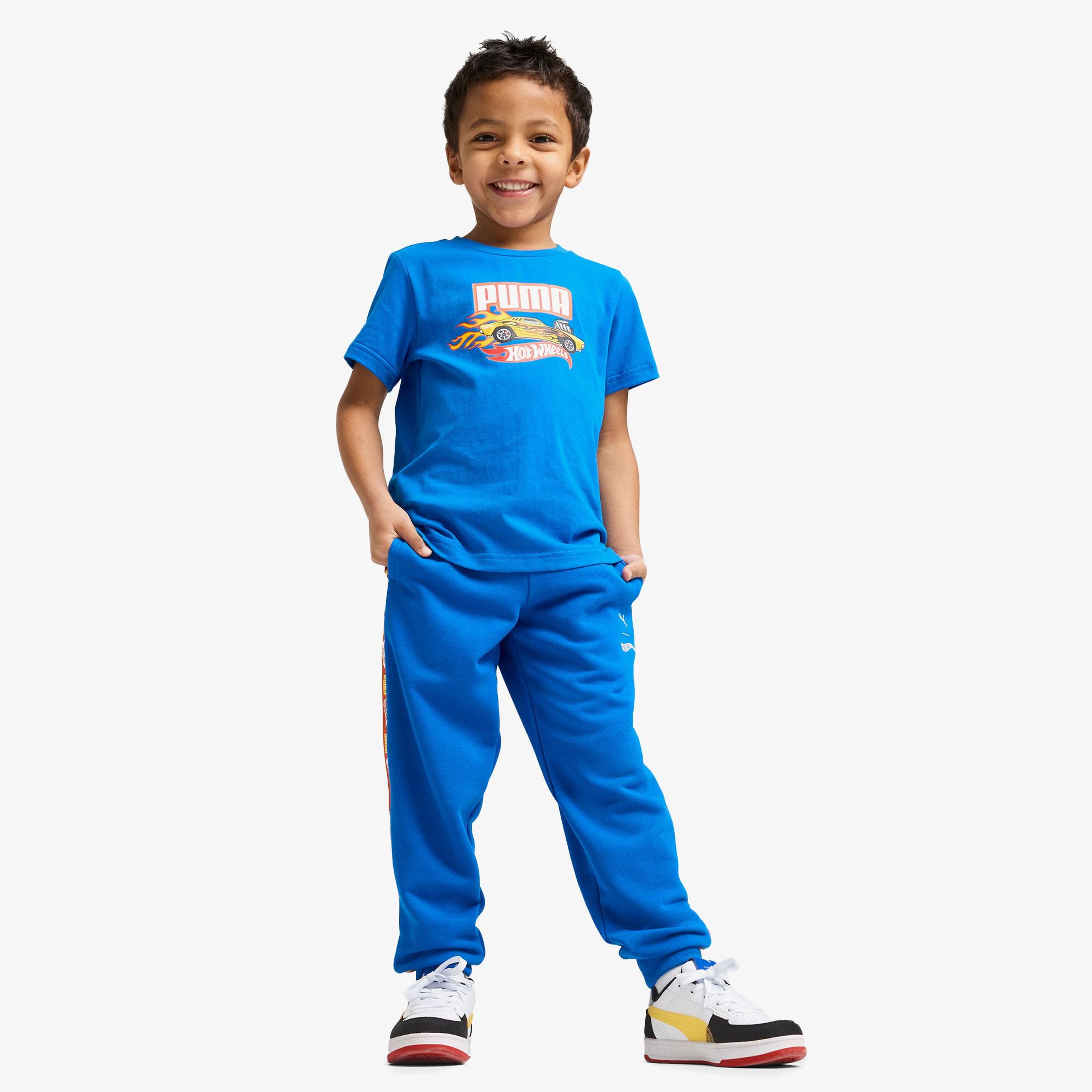 Puma X Hot Wheels Çocuk Lacivert T-Shirt