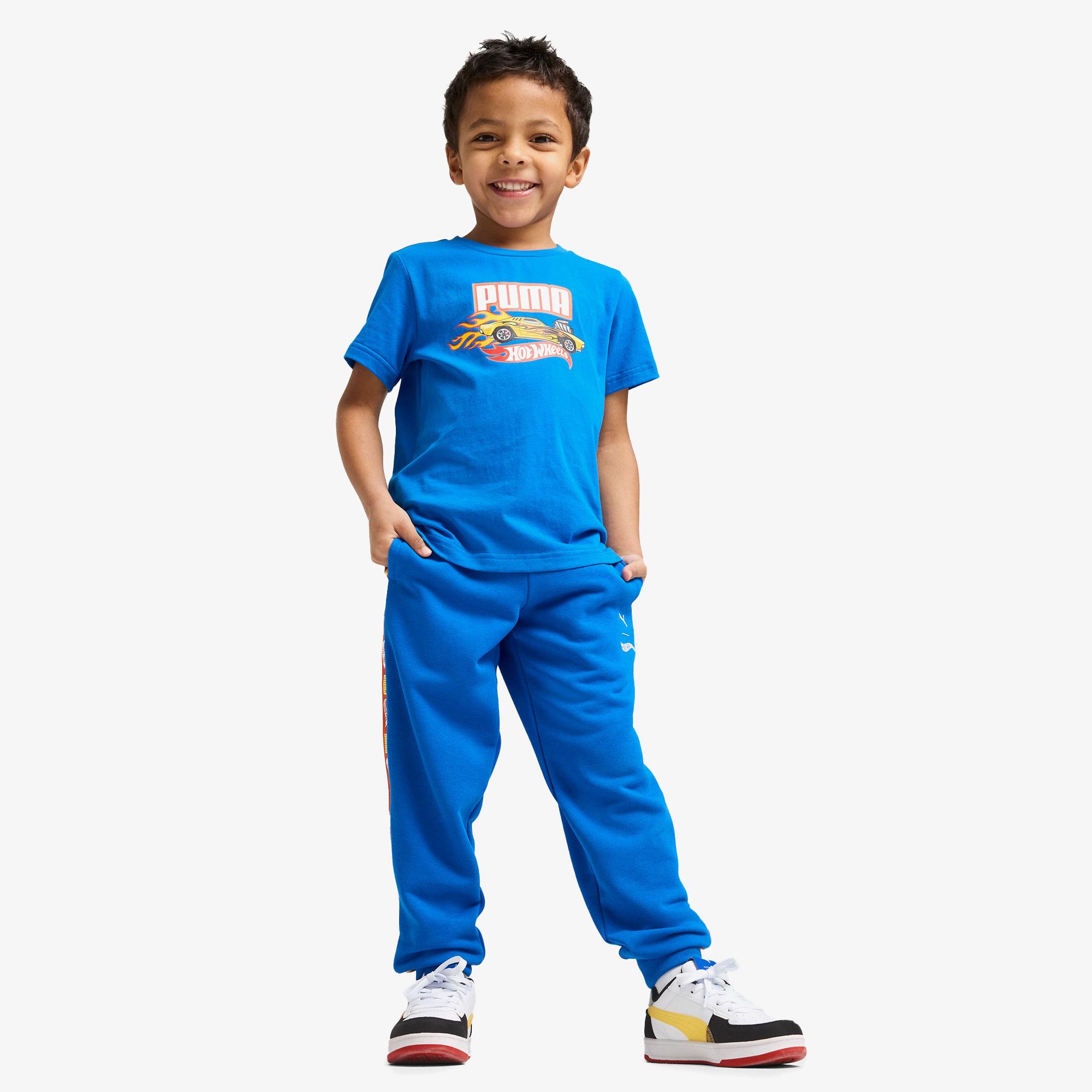 Puma X Hot Wheels Çocuk Lacivert T-Shirt