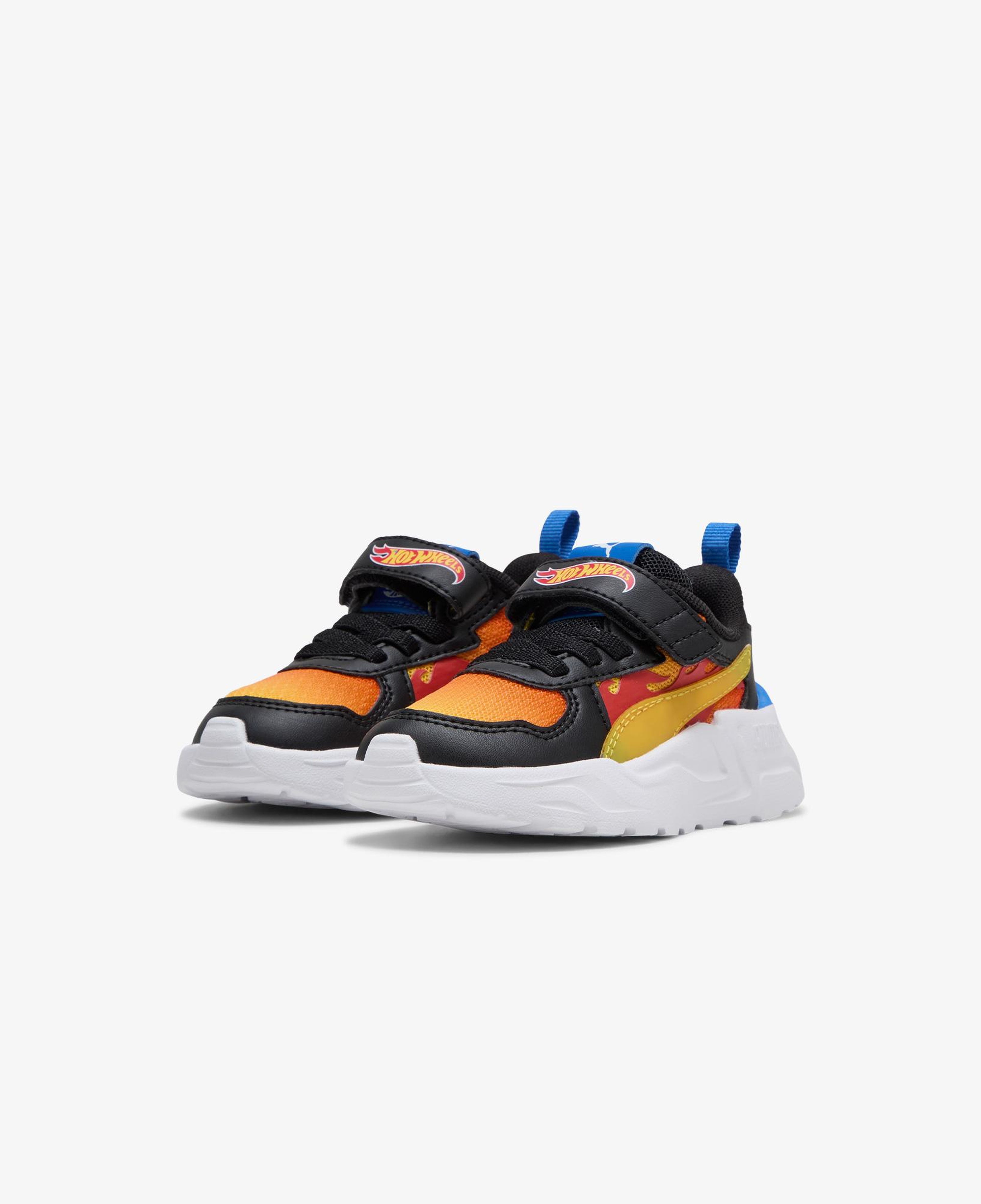 Puma Trinity Lite Hot Wheels AC INF Bebek Siyah Spor Ayakkabı