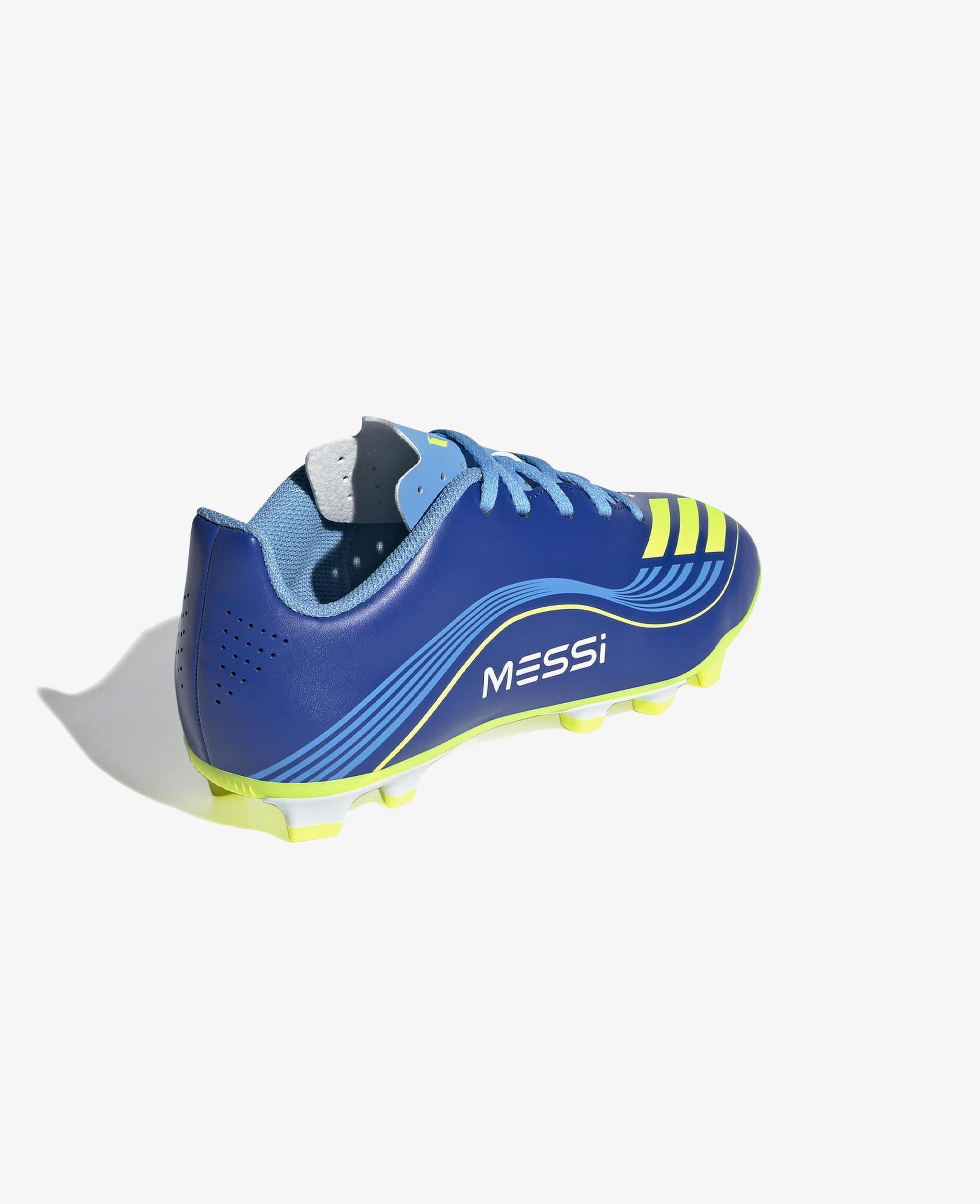 adidas F50 Messi Essential Club Çocuk Mavi Krampon