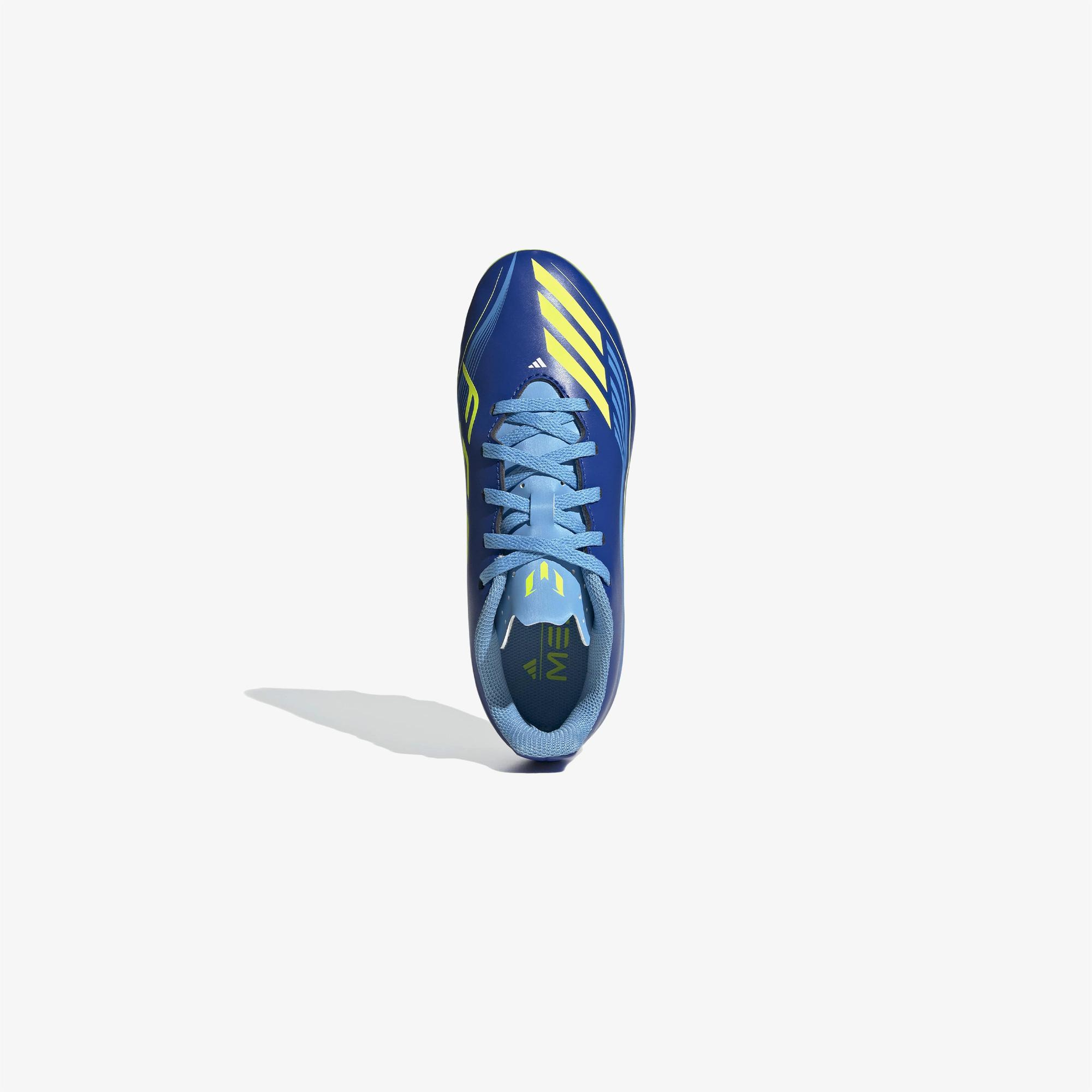adidas F50 Messi Essential Club Çocuk Mavi Krampon