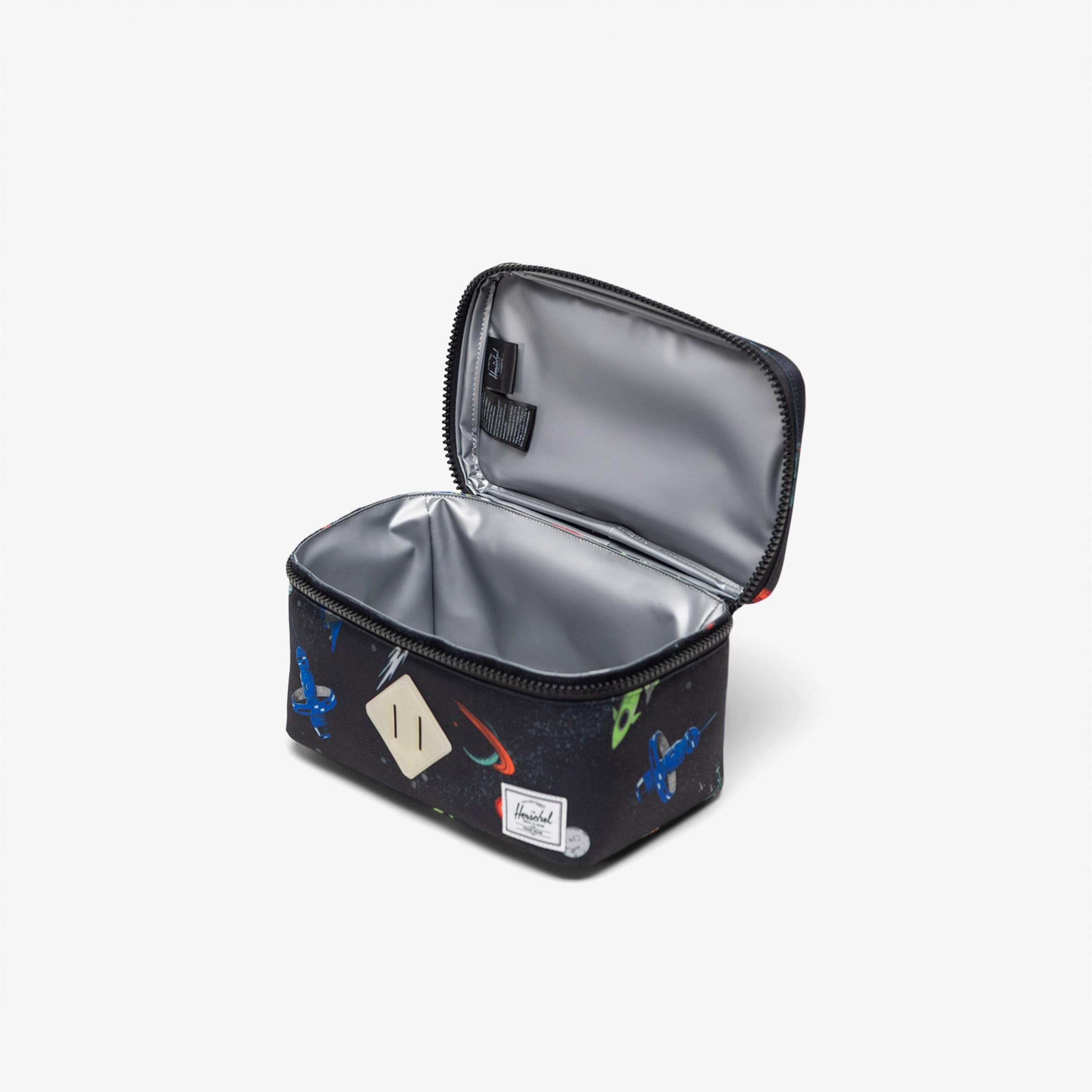 Herschel Heritage Space Adventure Çocuk Mini Siyah Beslenme Çantası