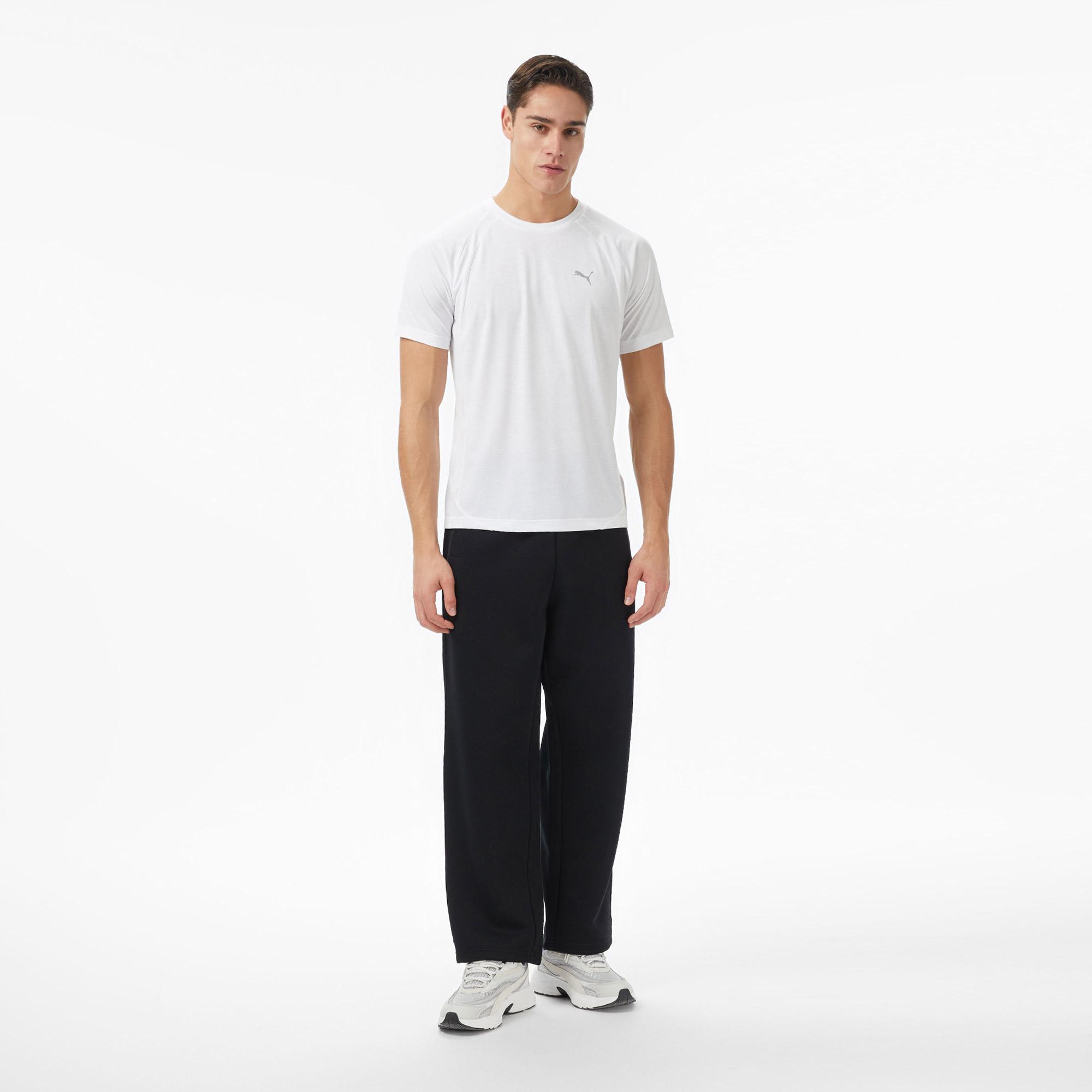 Puma Evostrıpe  Erkek Beyaz T-Shirt