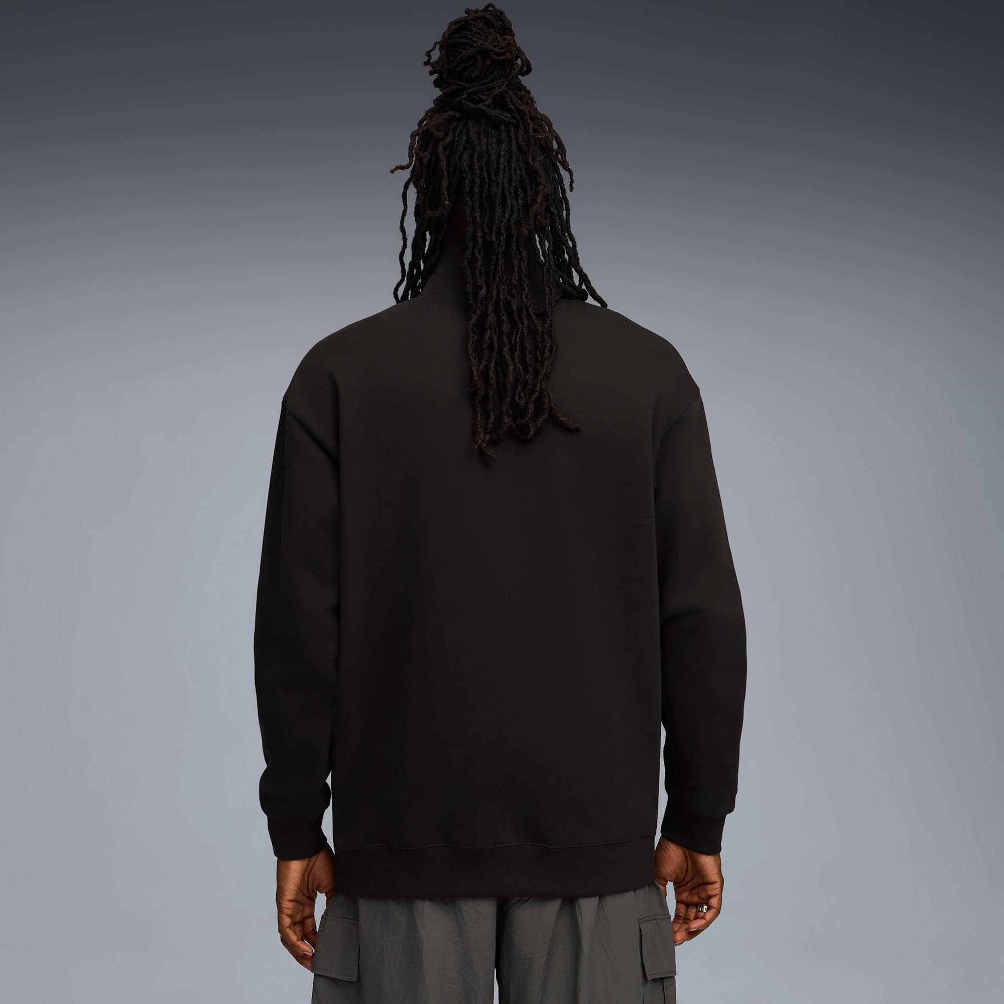 Puma Class Half Zip Erkek Siyah Sweatshirt