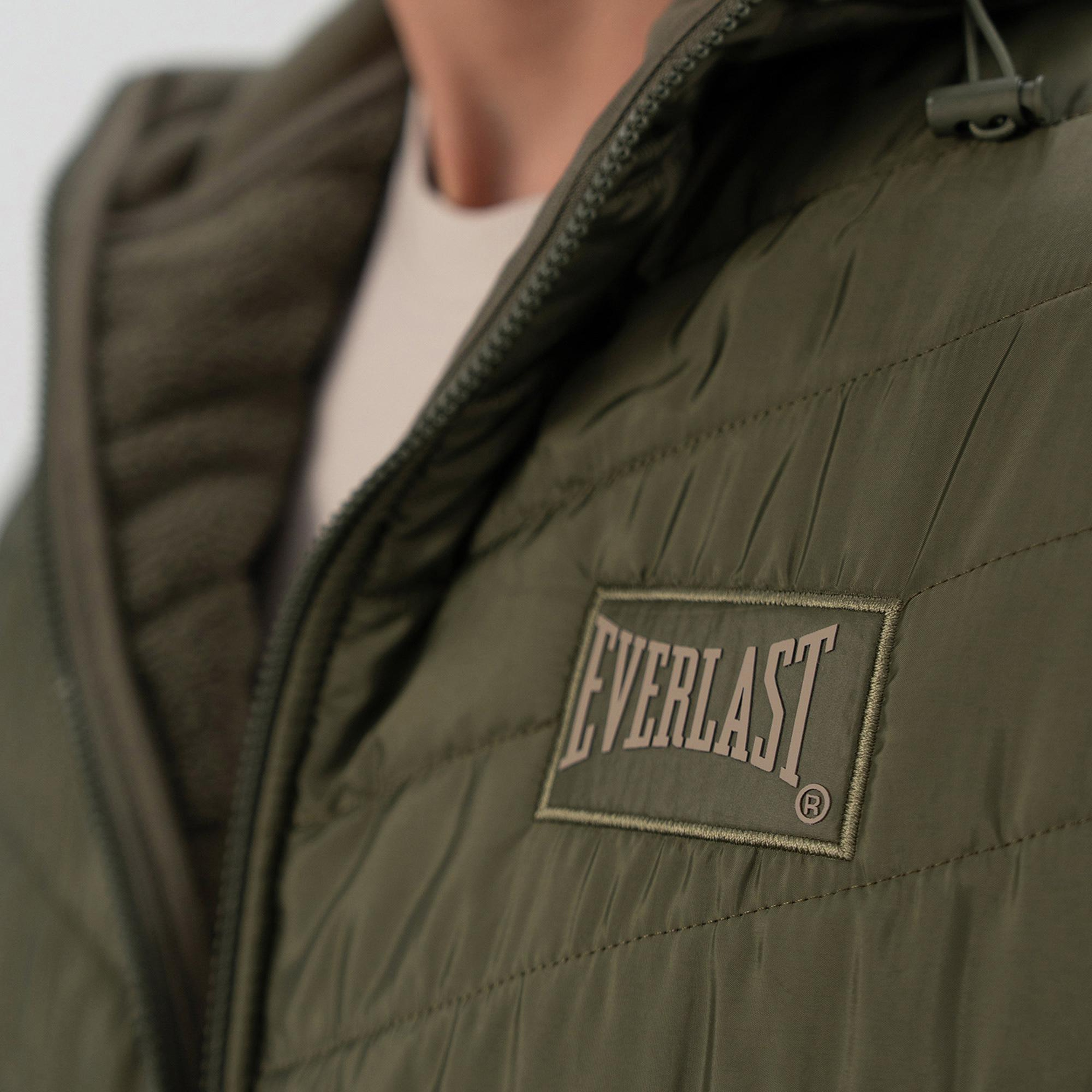 Everlast Boxing Club 2.0 Full Zip Erkek Haki Sweatshirt