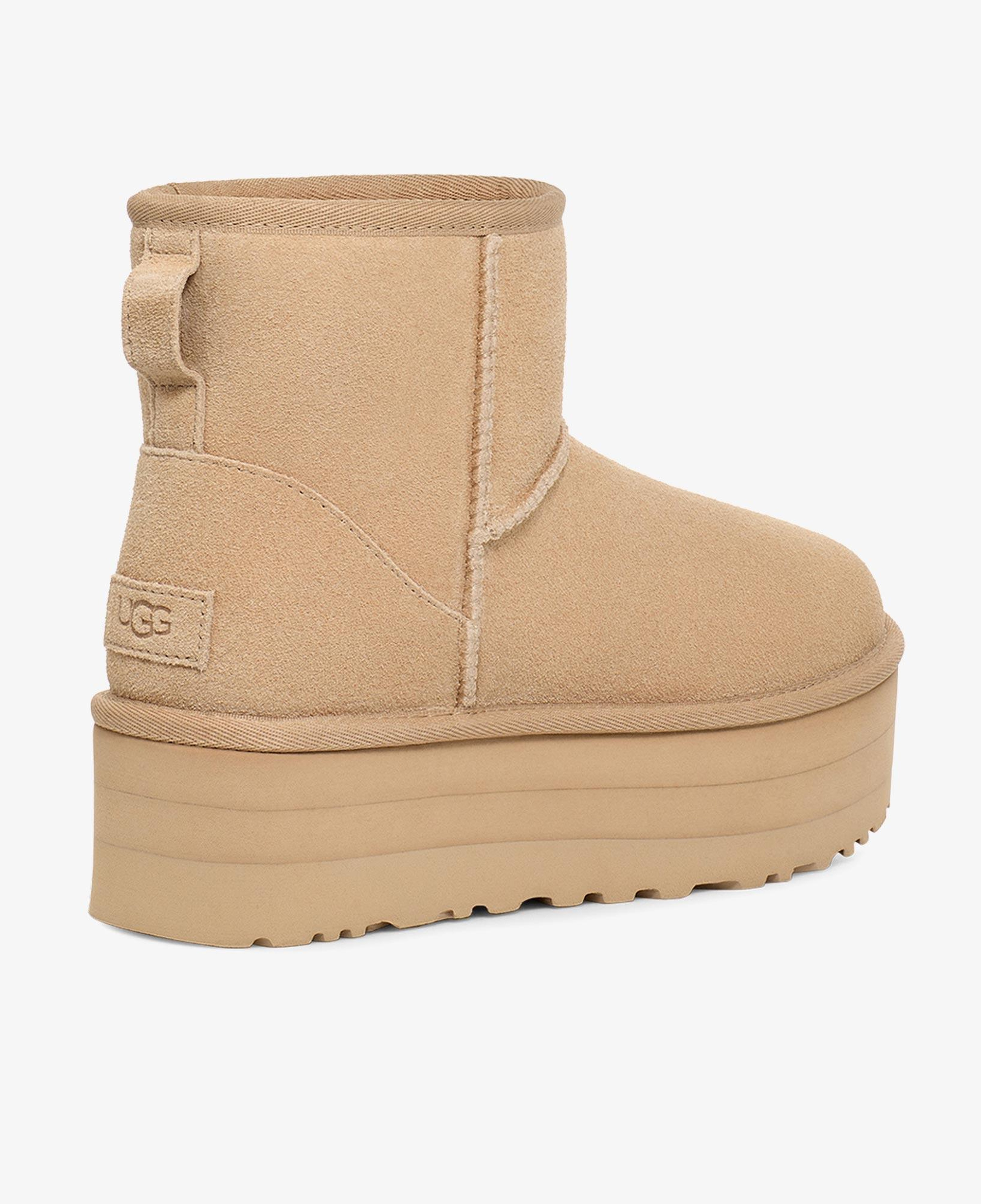 UGG Classic Mini Platform Kadın Krem Rengi Bot