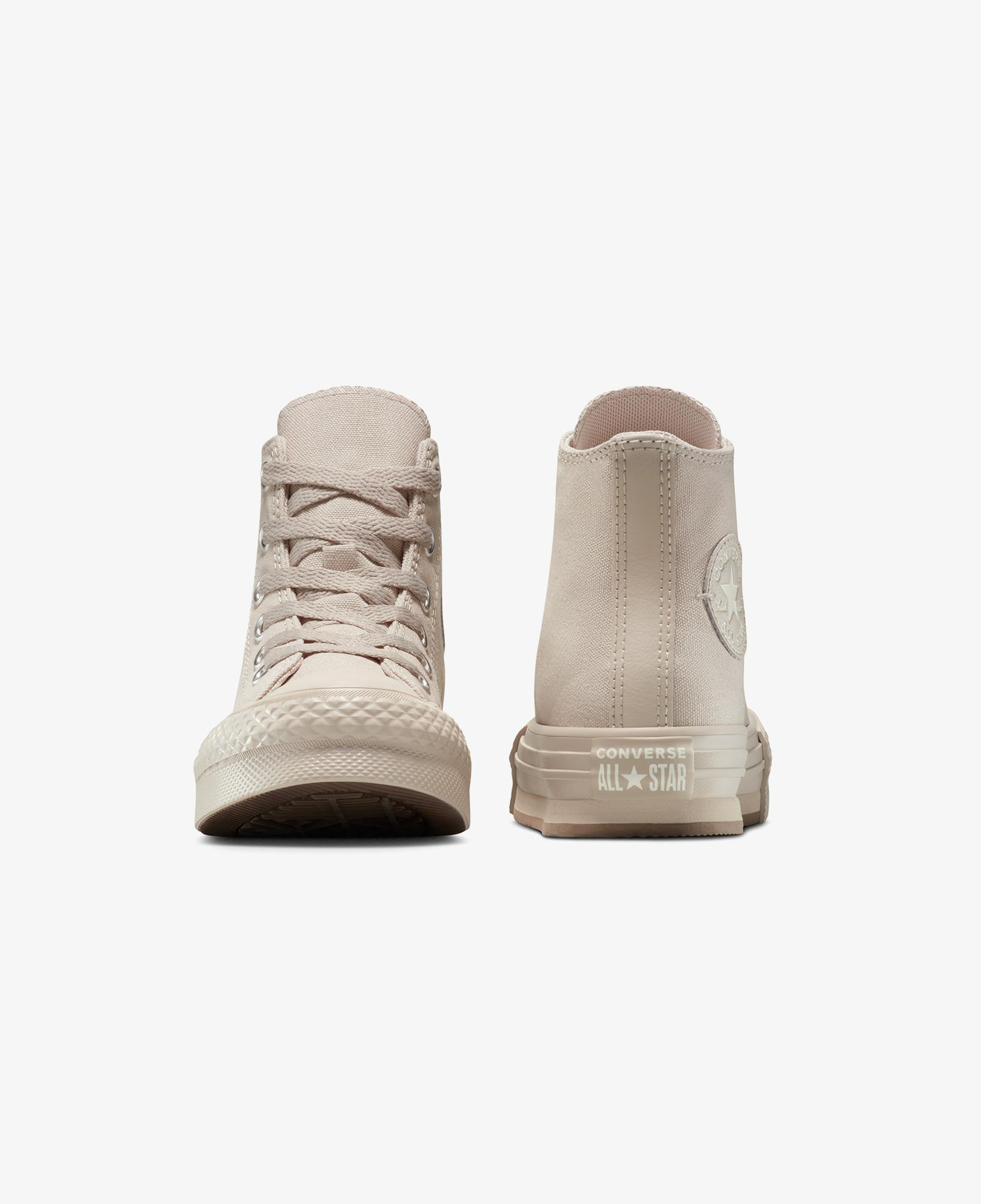 Converse Chuck Taylor All Star EVA Lift Platform Çocuk Bej Sneaker