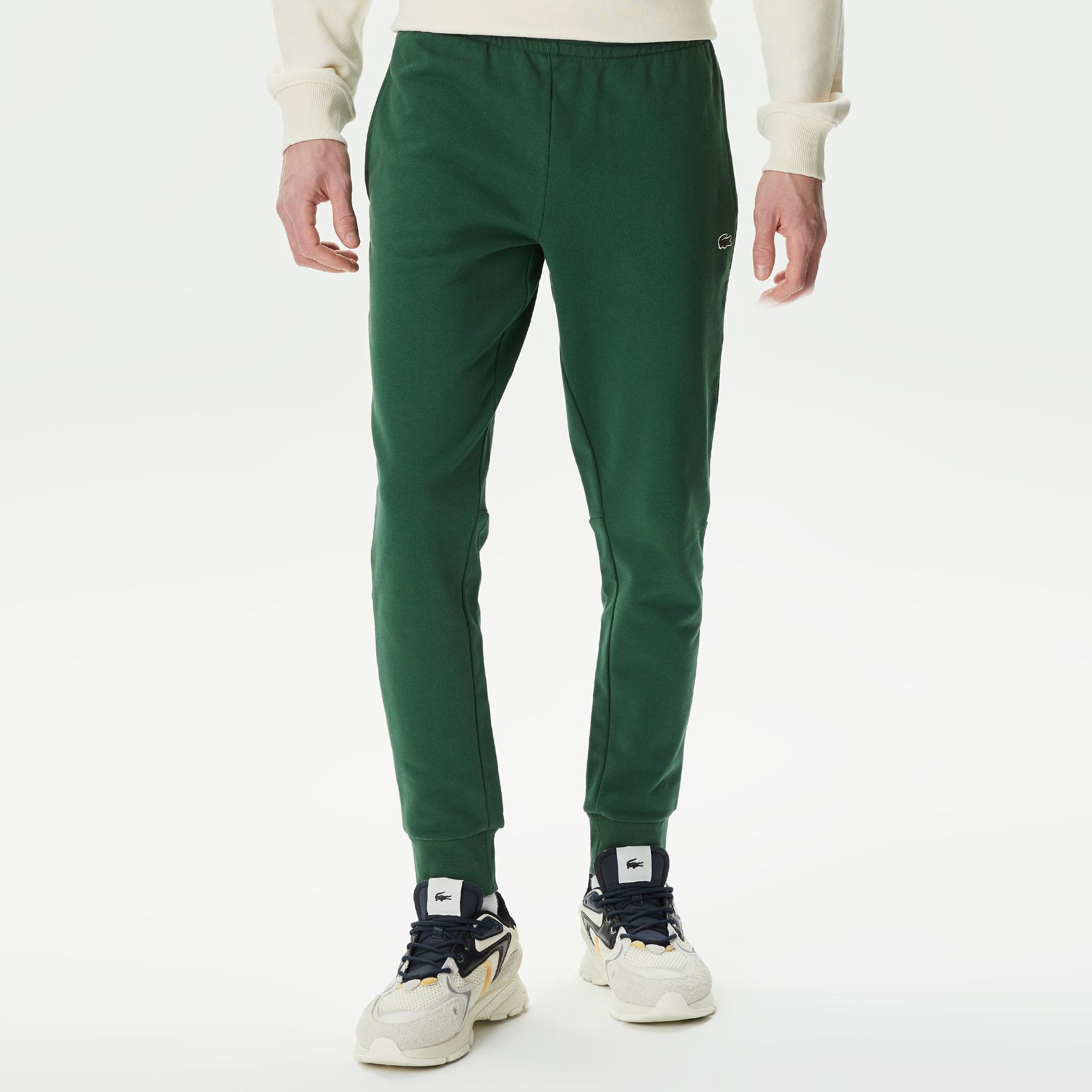 Lacoste Erkek Slim Fit Koyu Yeşil Eşofman Altı