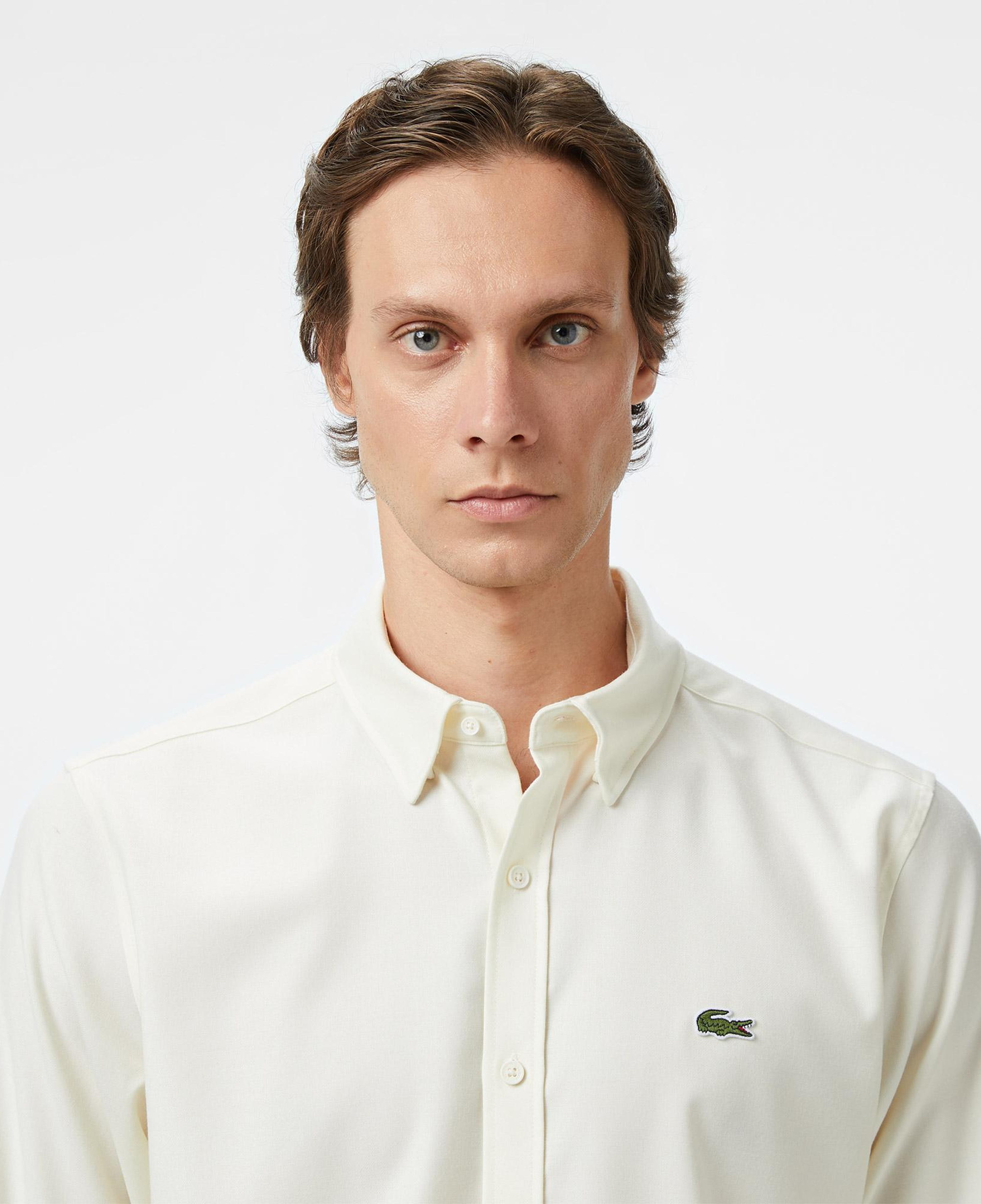 Lacoste Erkek Regular Fit Beyaz Gömlek