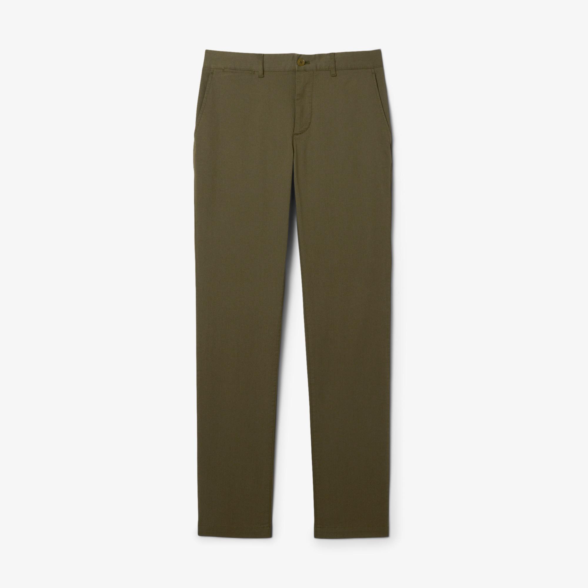 Lacoste Erkek Slim Fit Haki Chino Pantolon