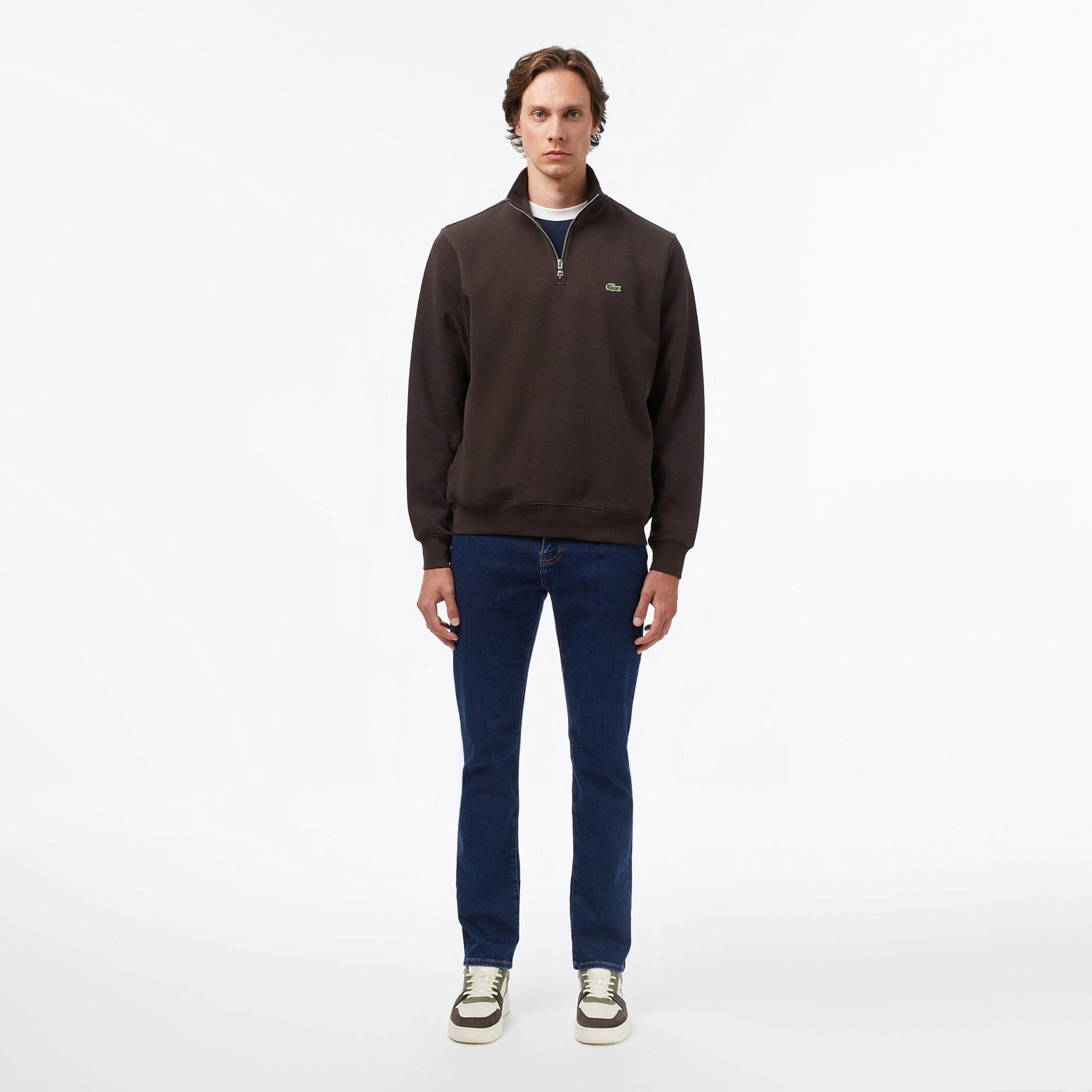 Lacoste Erkek Regular Fit Lacivert Jean Pantolon