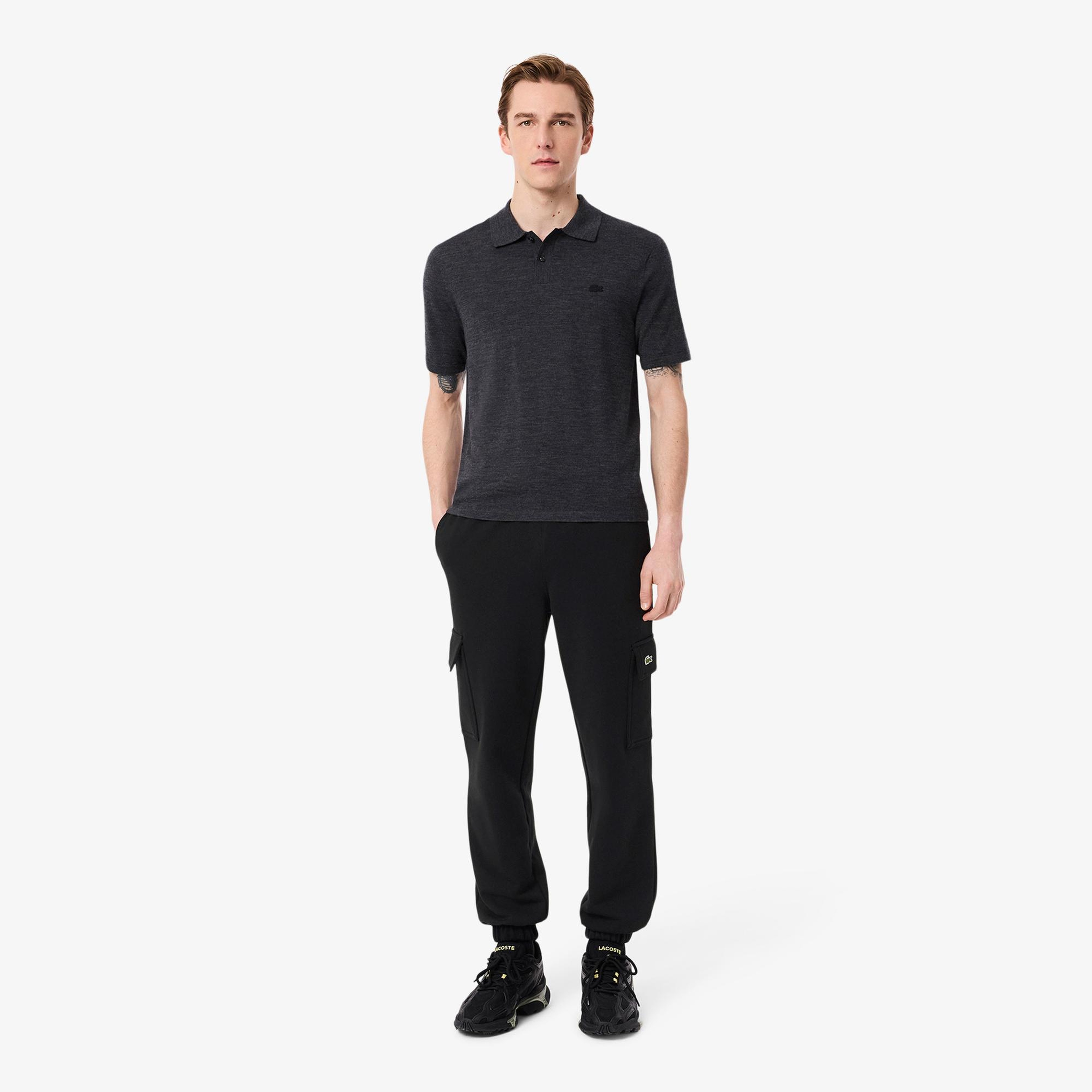 Lacoste Erkek Regular Fit Siyah Eşofman Altı