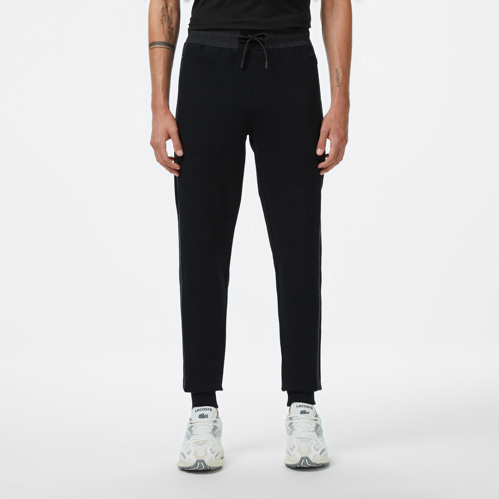 Lacoste Erkek Classic Fit Siyah Eşofman Altı