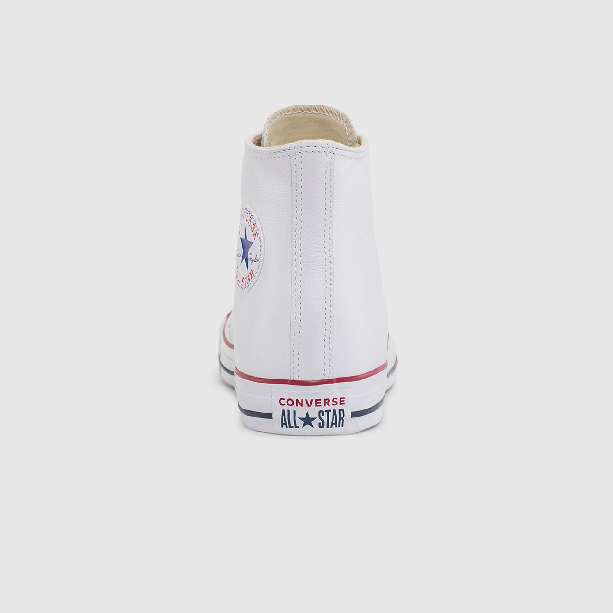 Converse Chuck Taylor All Star Unisex Beyaz Deri Sneaker