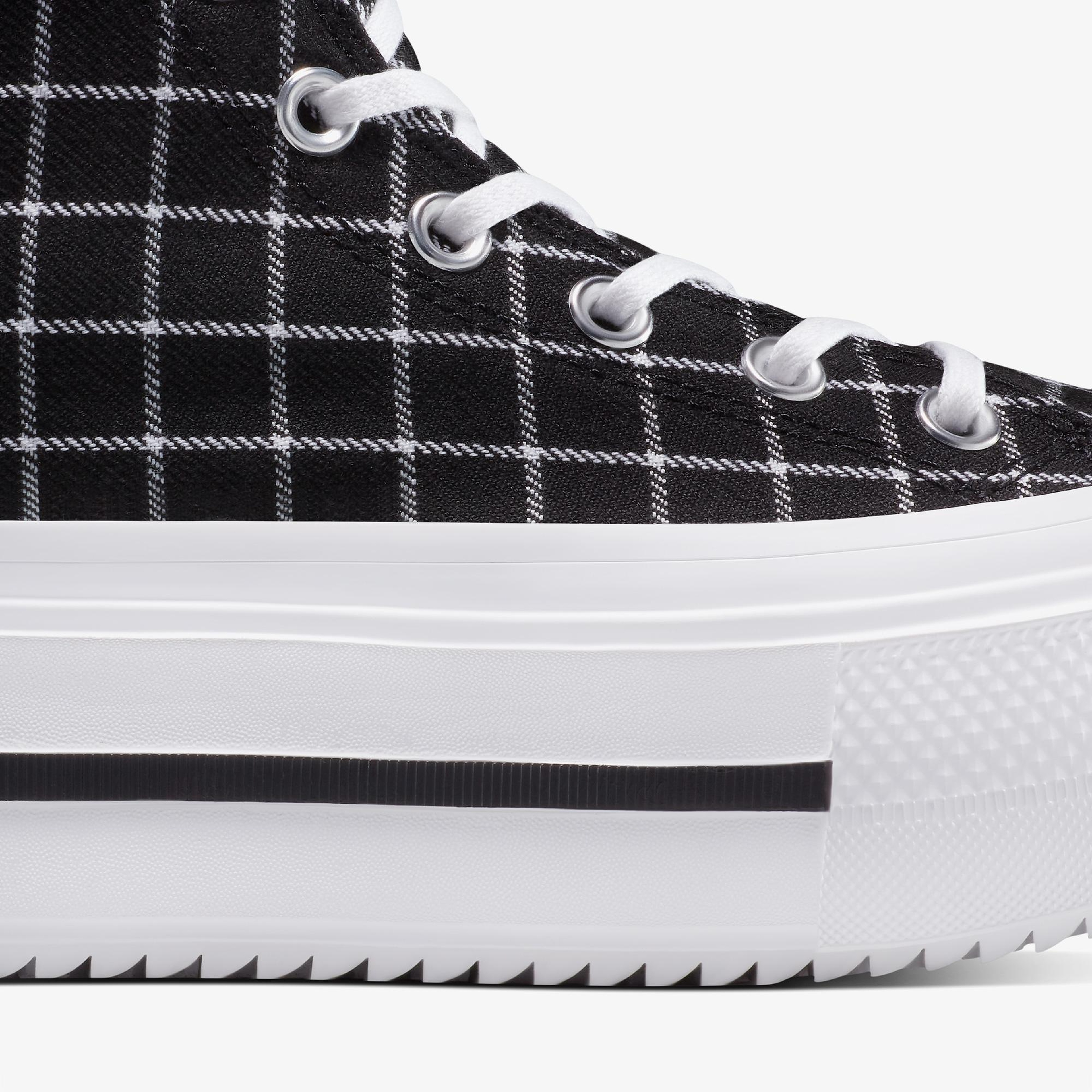 Converse Chuck Taylor All Star Lift Double Stack Unisex Siyah Sneaker