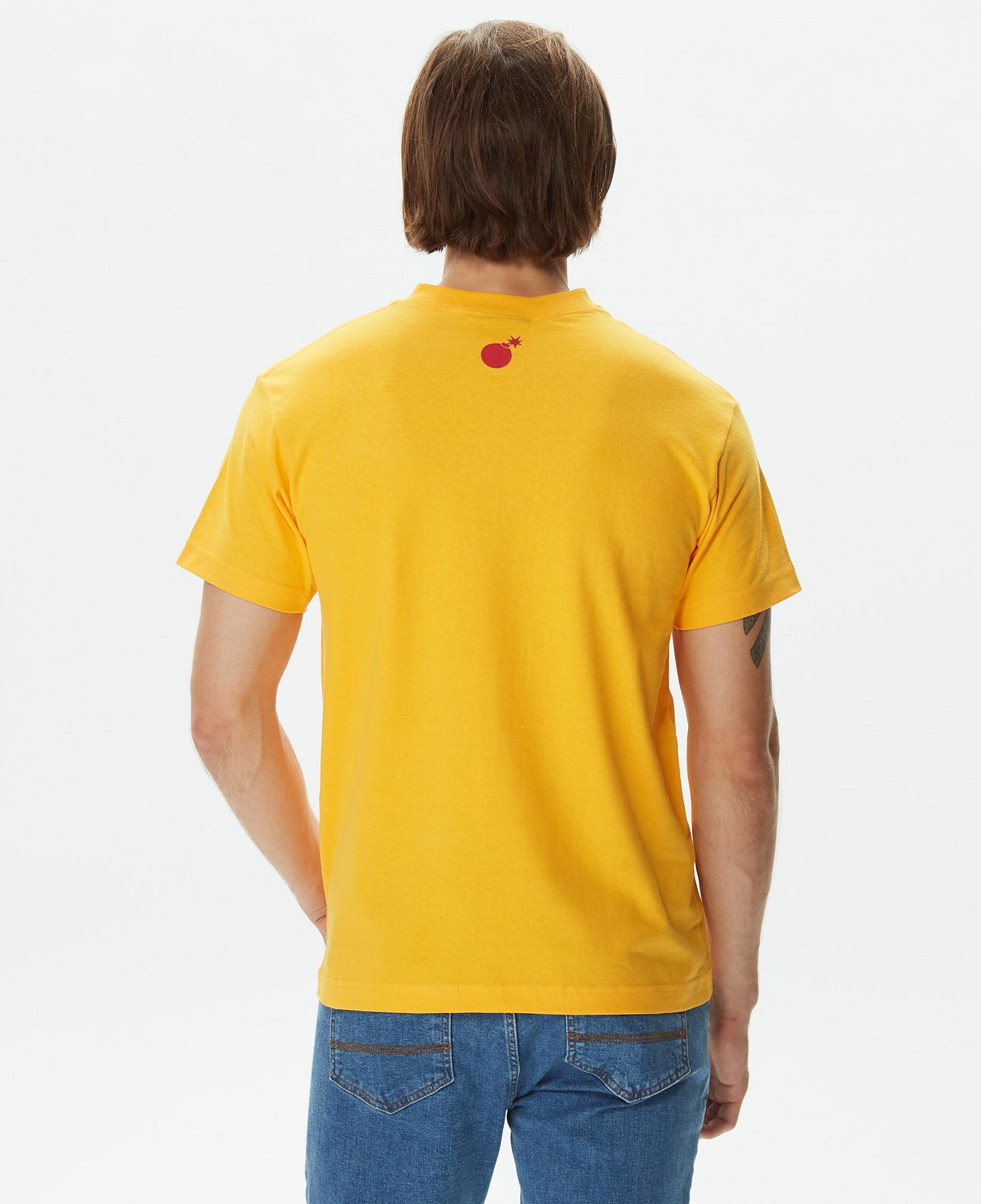 The Hundreds Drip Slant Erkek Sarı T-Shirt