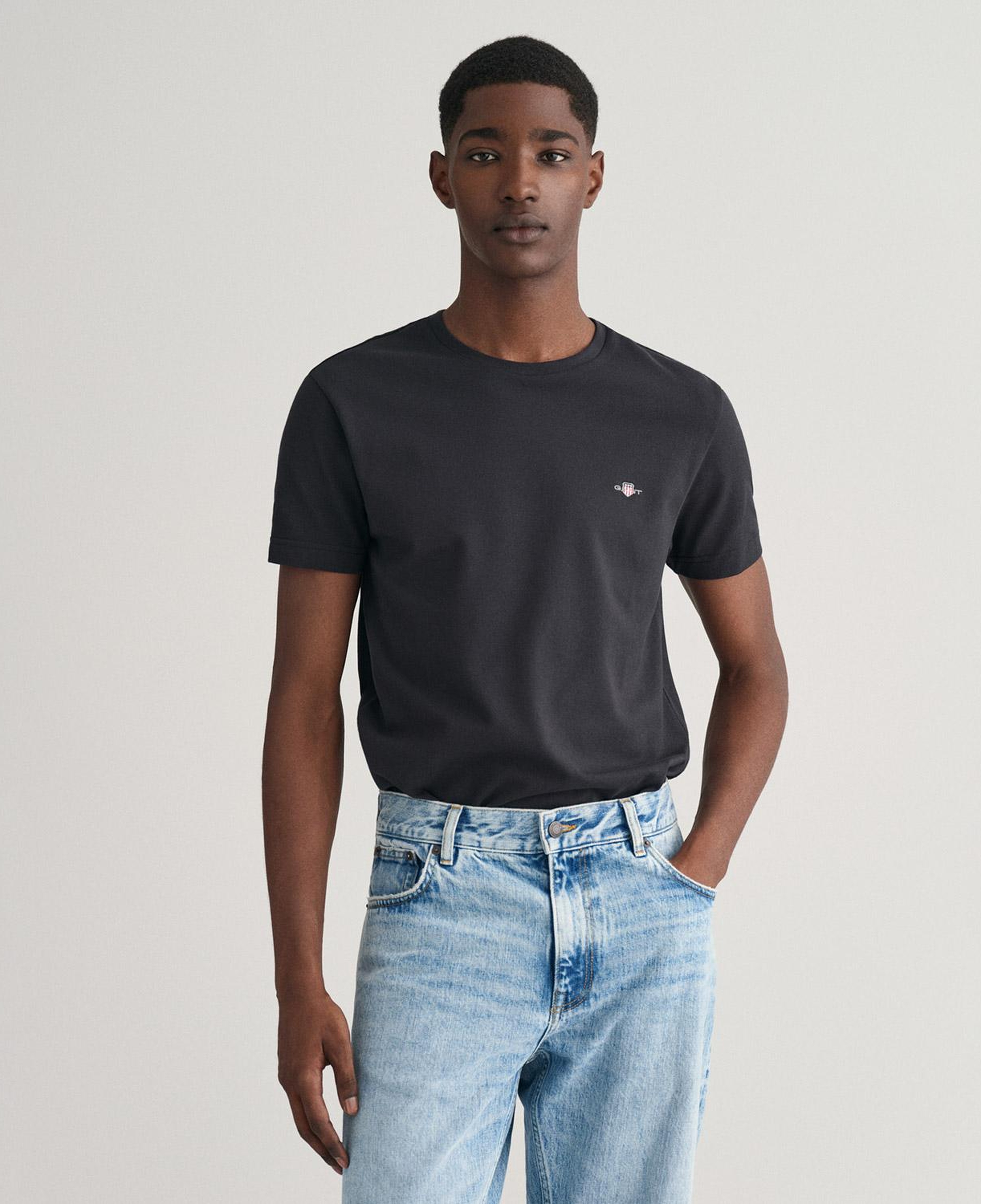 Gant Erkek Siyah T-Shirt