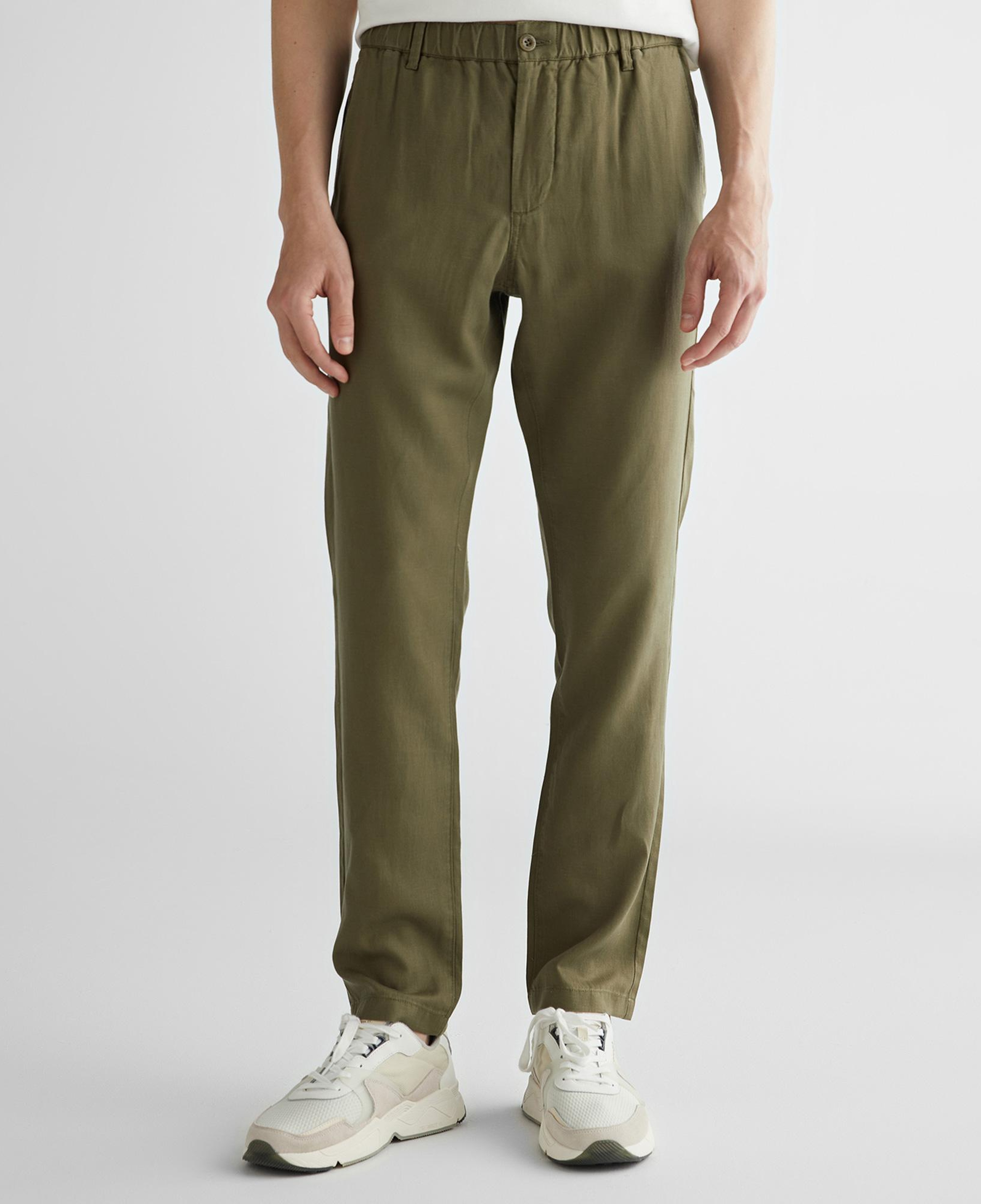 GANT Erkek Yeşil Regular Fit Pantolon