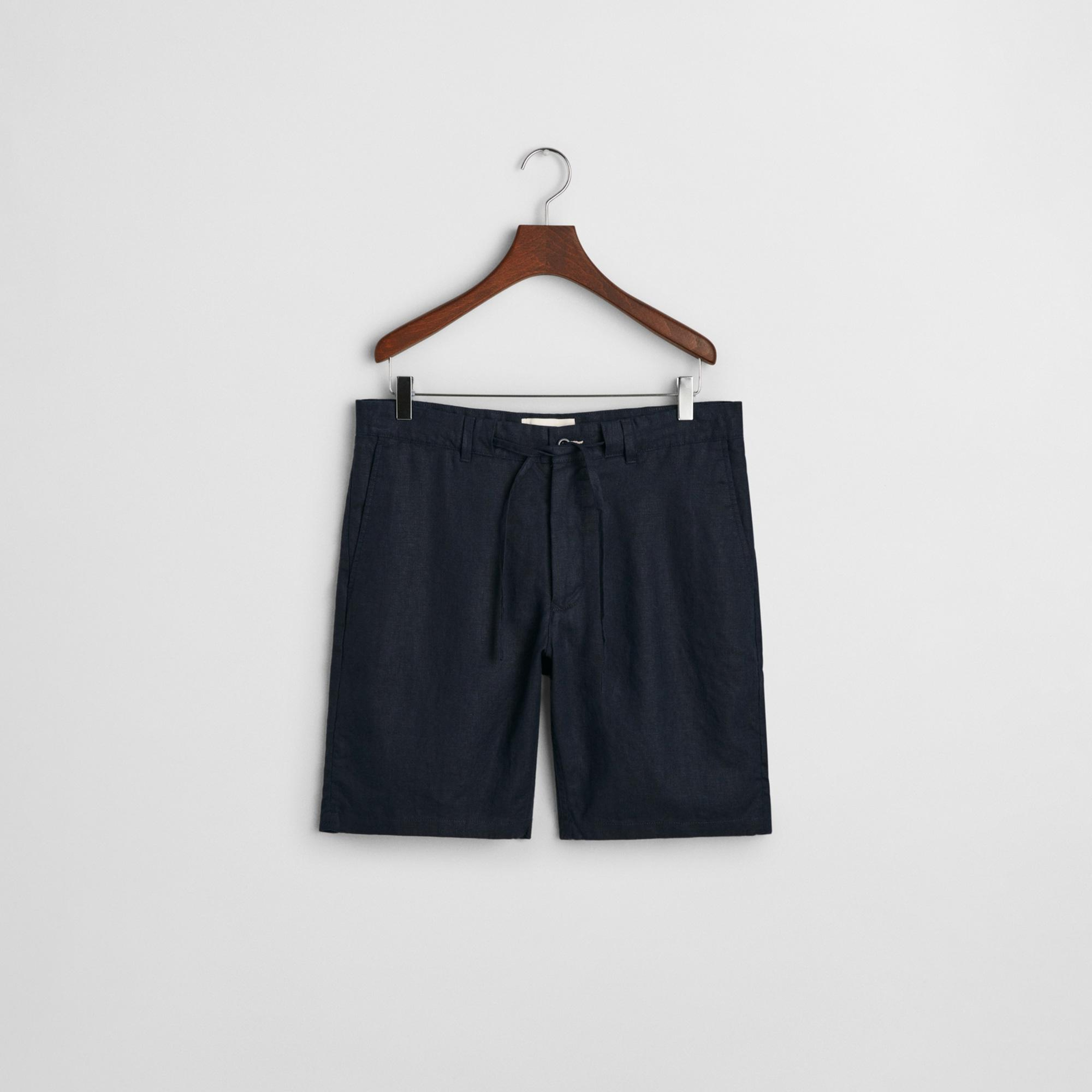 GANT Erkek Lacivert Relaxed Fit Şort