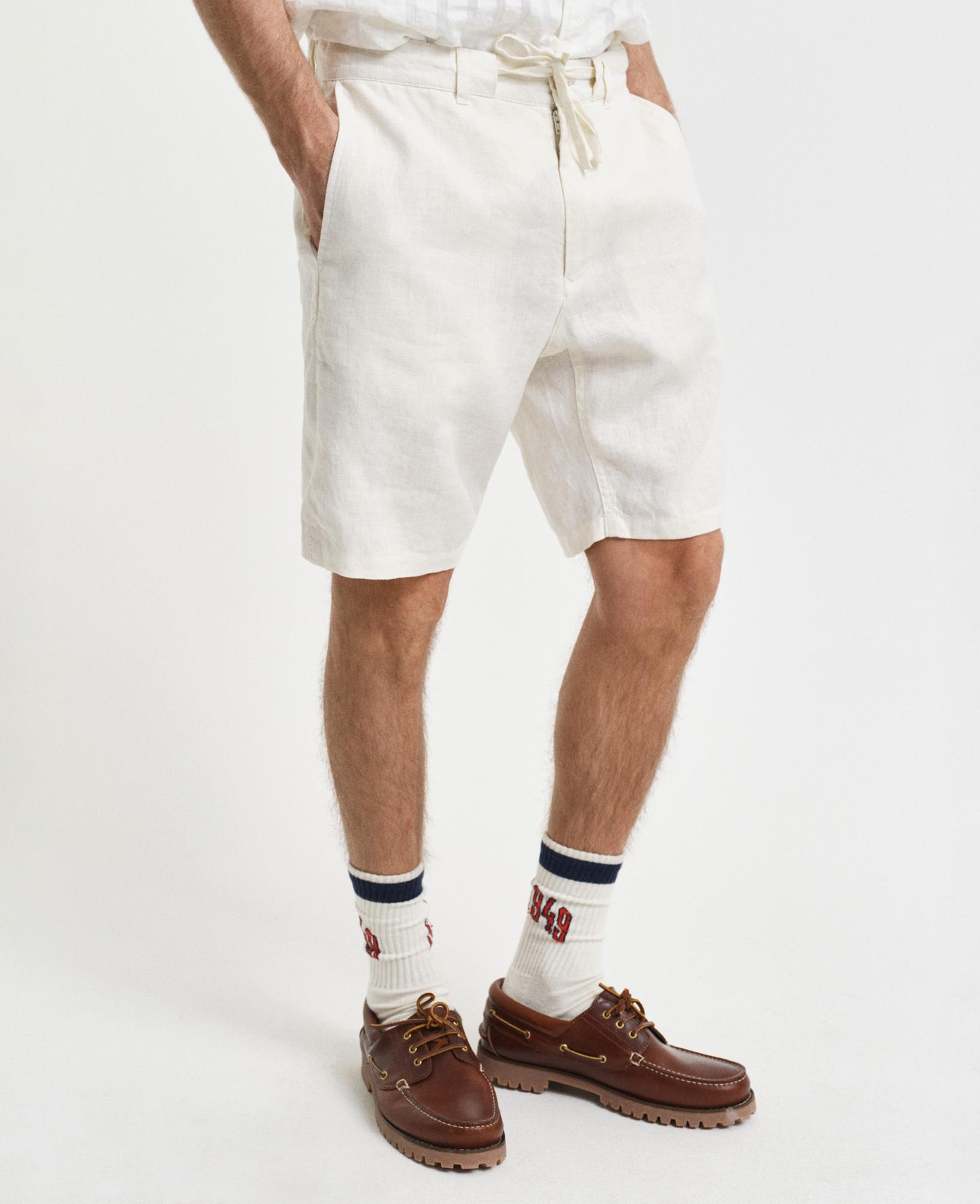 GANT Erkek Krem Relaxed Fit Şort