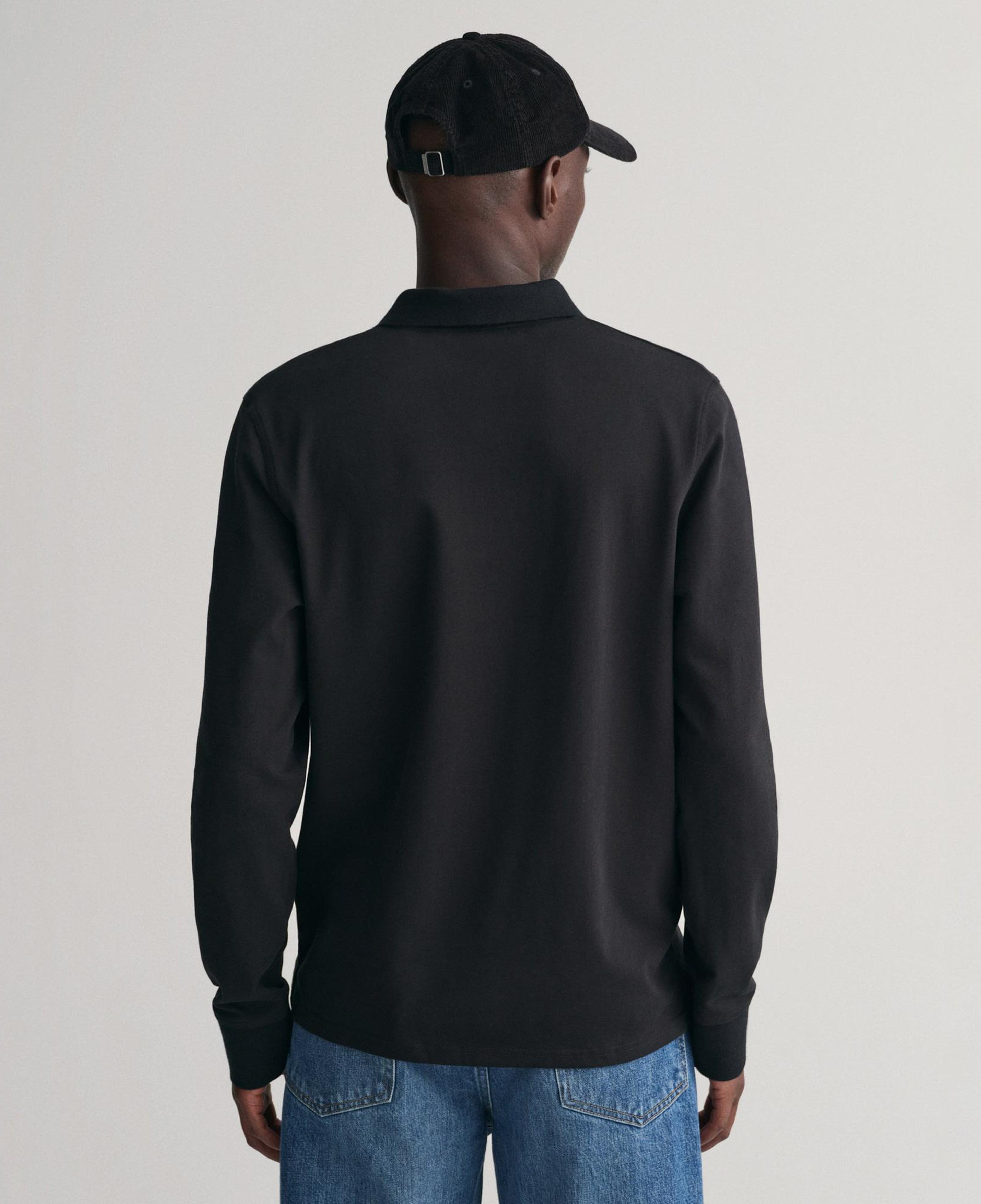 GANT Erkek Siyah Regular Fit Polo