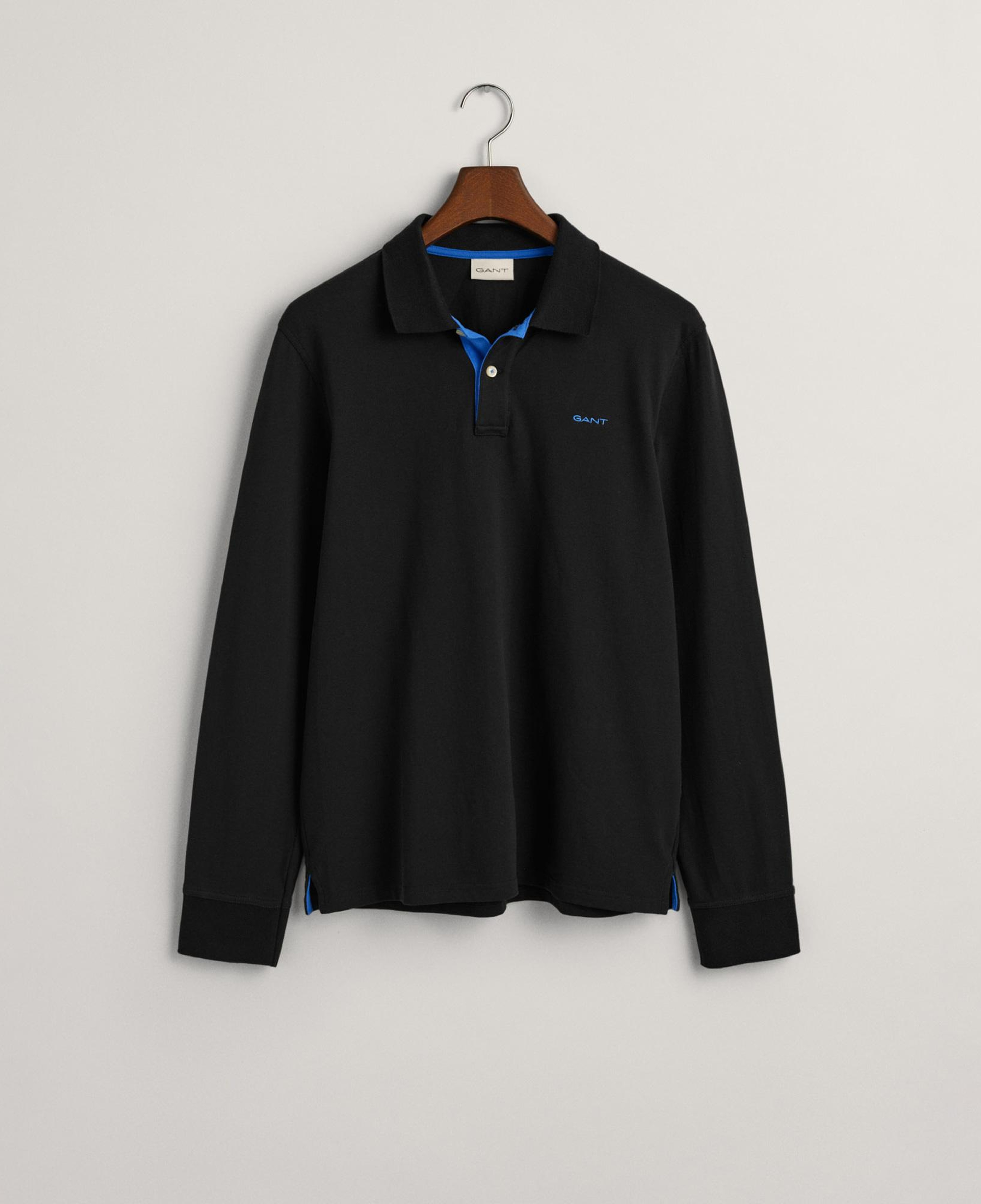 GANT Erkek Siyah Regular Fit Polo