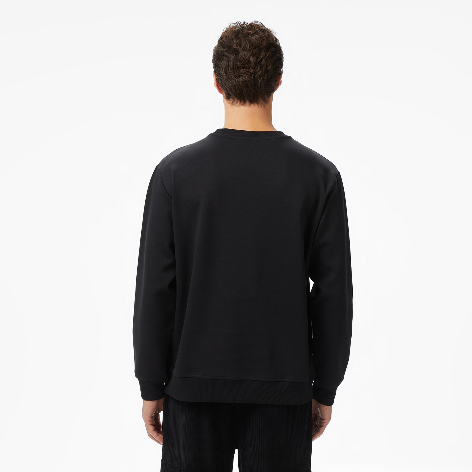 UNITED4 Erkek Siyah Sweatshirt