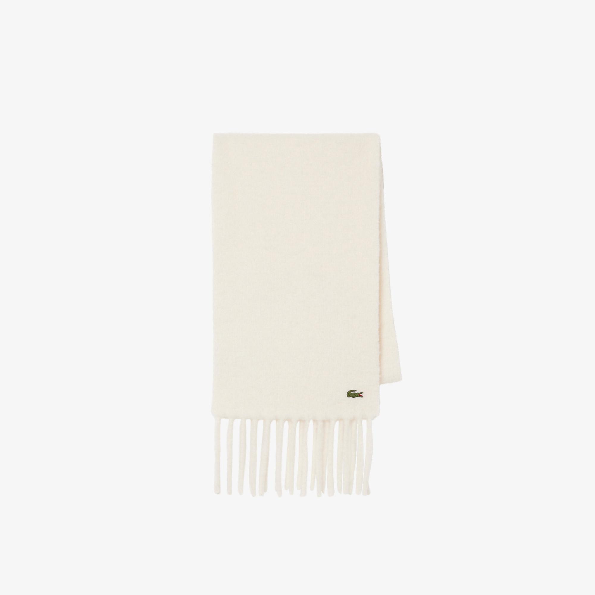 Lacoste Unisex Krem Atkı