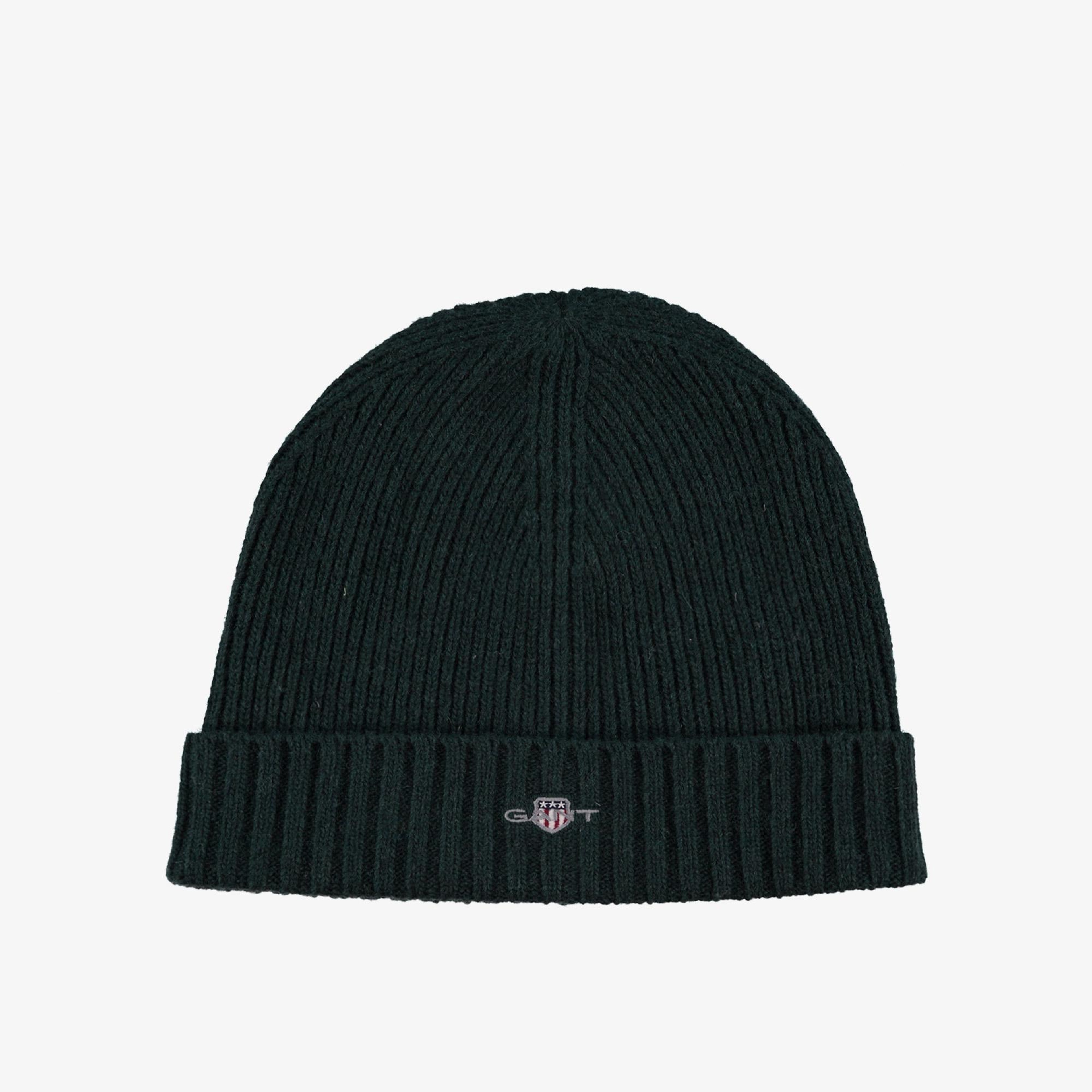GANT Unisex Yeşil GANT Logolu Yün Bere